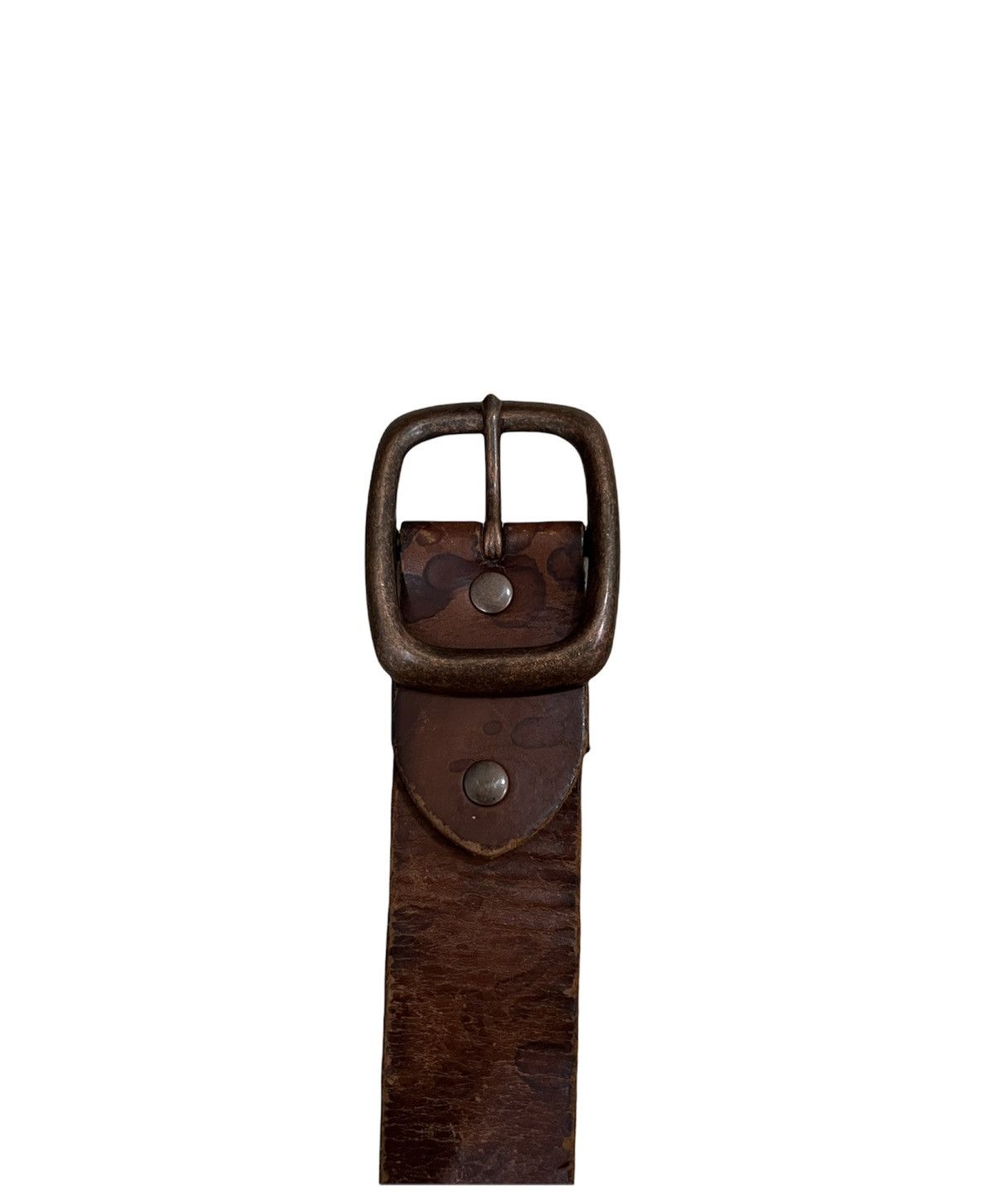 Japanese Brand × Leather × Other Japanese Brand PunkRock Fashion Leather Belt Size ONE SIZE - 2 Thumbnail