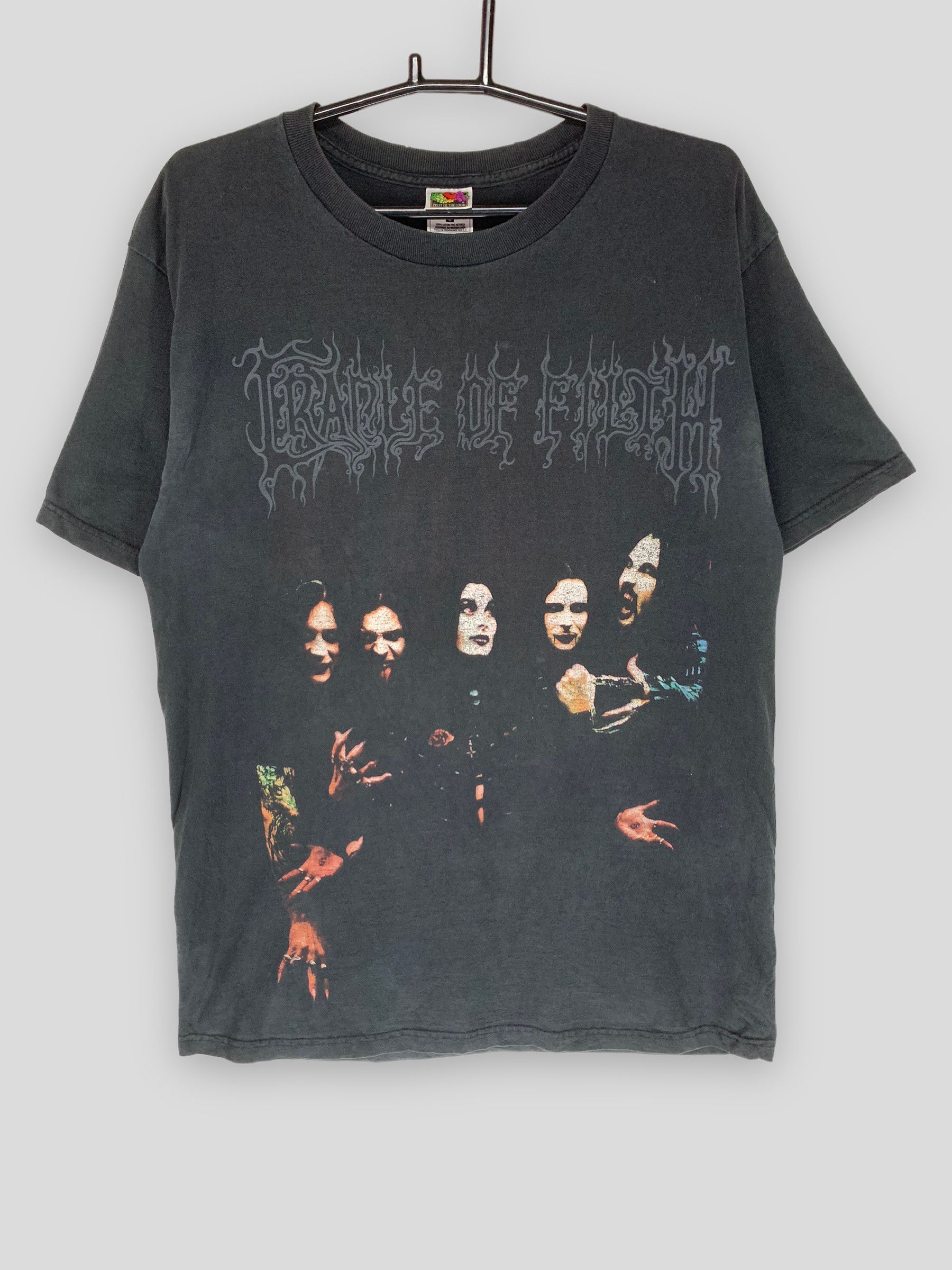 Vintage 90s cradle of filth death no stings attached tshirt