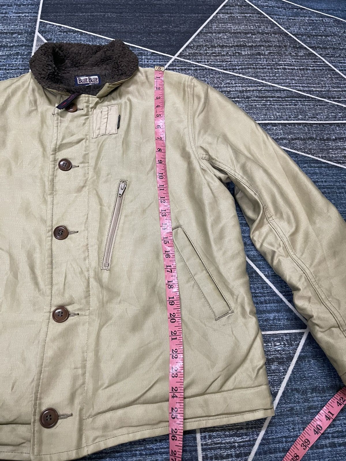 Blue Blue Japan VINTAGE BLUE BLUE JAPAN HR MARKET JACKET Size US L / EU 52-54 / 3 - 12 Thumbnail