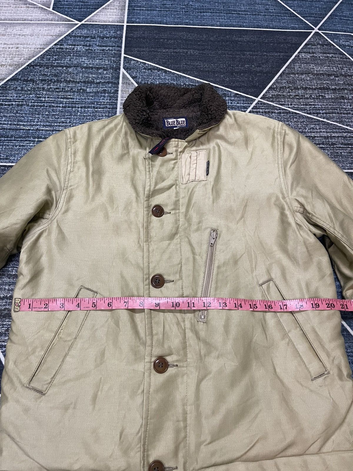 Blue Blue Japan VINTAGE BLUE BLUE JAPAN HR MARKET JACKET Size US L / EU 52-54 / 3 - 11 Thumbnail