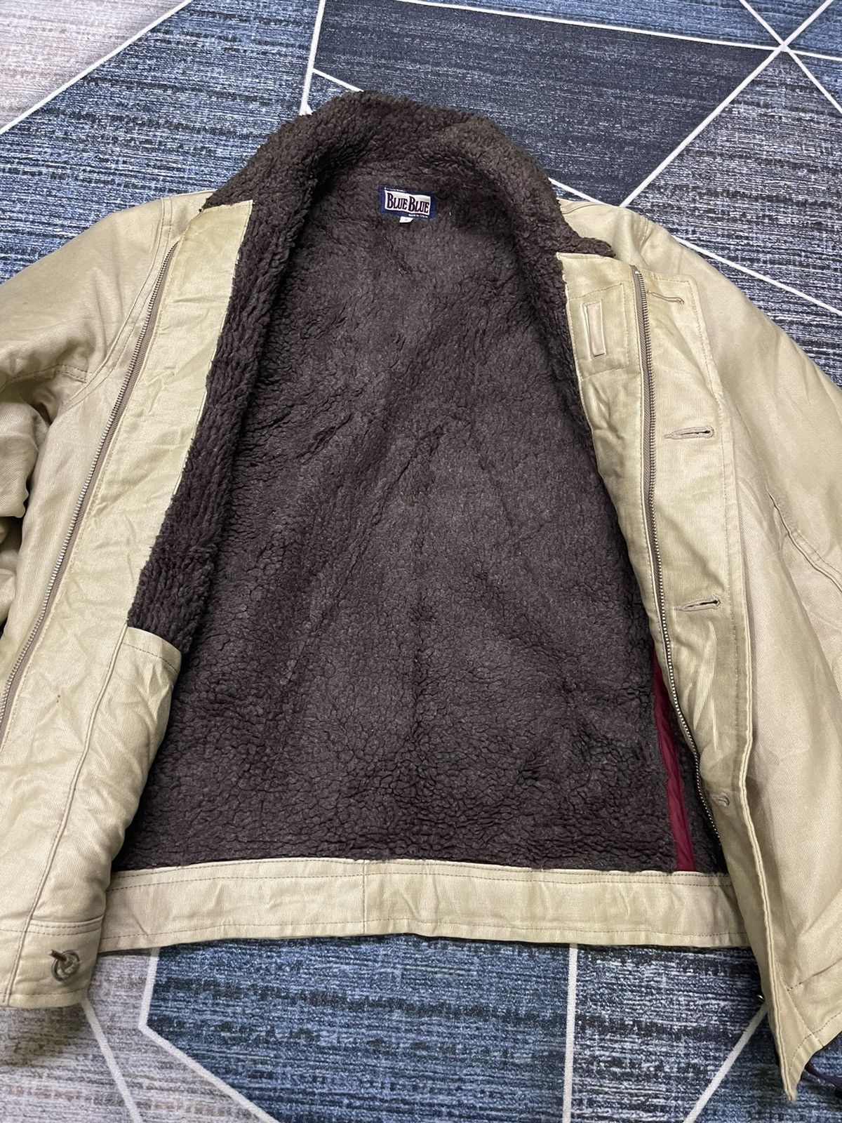 Blue Blue Japan VINTAGE BLUE BLUE JAPAN HR MARKET JACKET Size US L / EU 52-54 / 3 - 16 Thumbnail