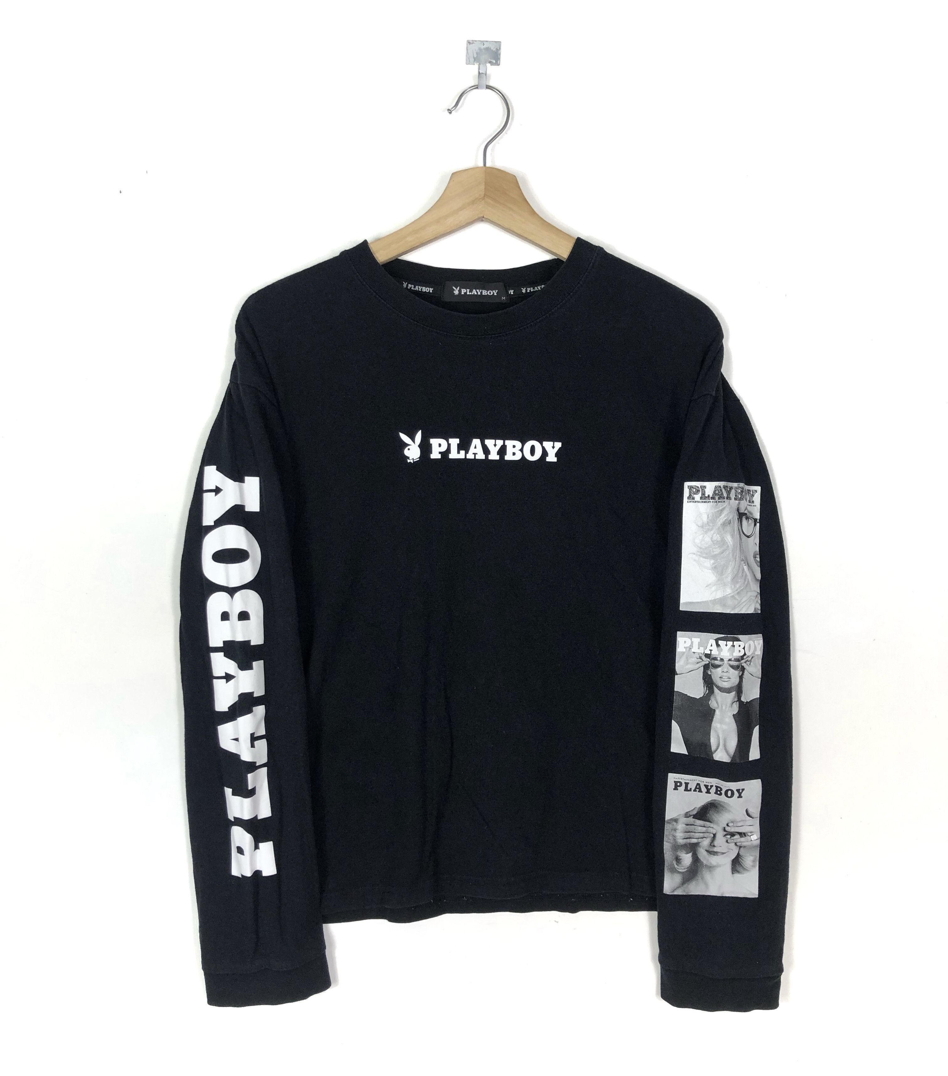 PLAYBOY MAGAZINE’S MODEL HIT SPELLOUT L/S