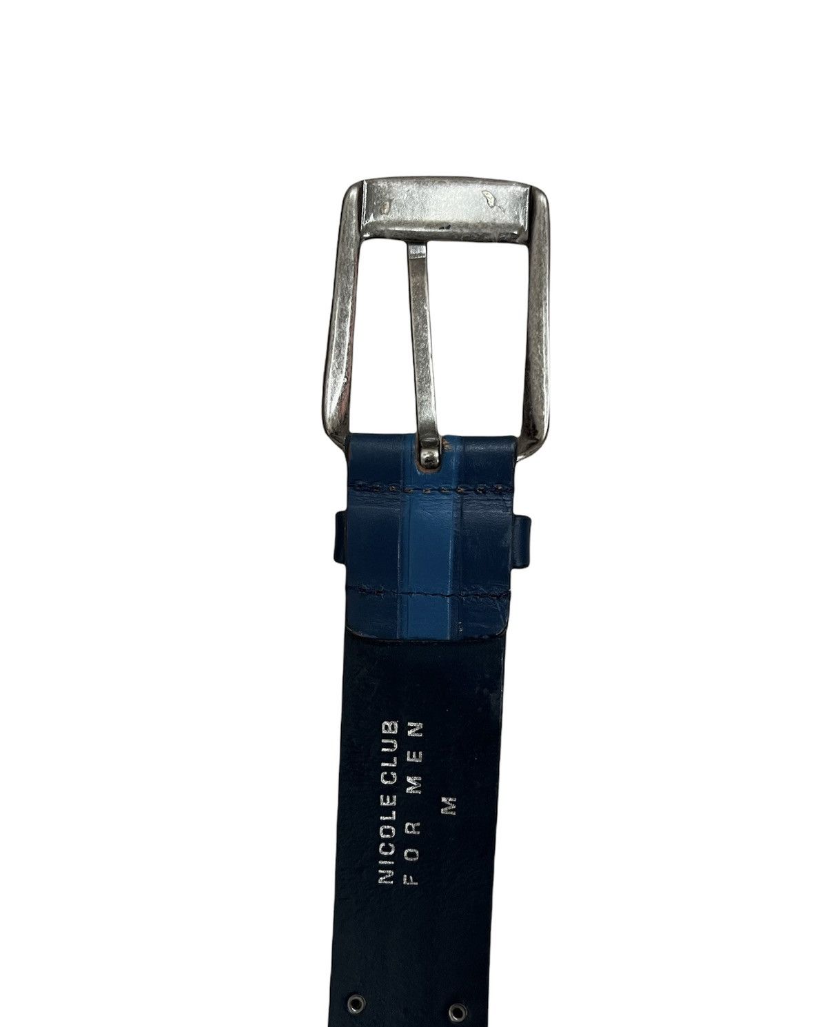 Nicole Club Japanese brand Nicole Club Matsuda PunkRock Leather Belt Size ONE SIZE - 3 Thumbnail