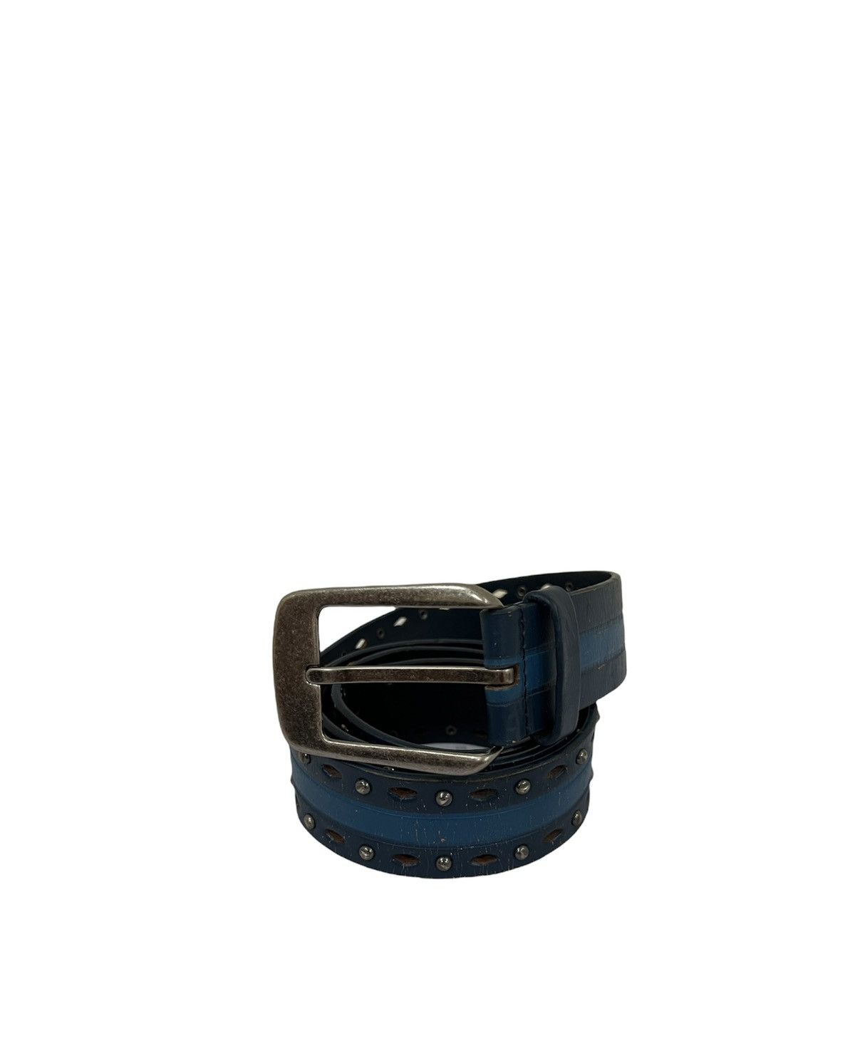 Nicole Club Japanese brand Nicole Club Matsuda PunkRock Leather Belt Size ONE SIZE - 1 Thumbnail