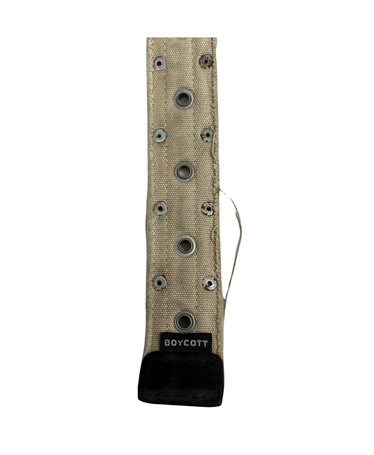 Boycott Japanese brand Boycott PunkRock Canvas Buckle Belt Size ONE SIZE - 5 Thumbnail