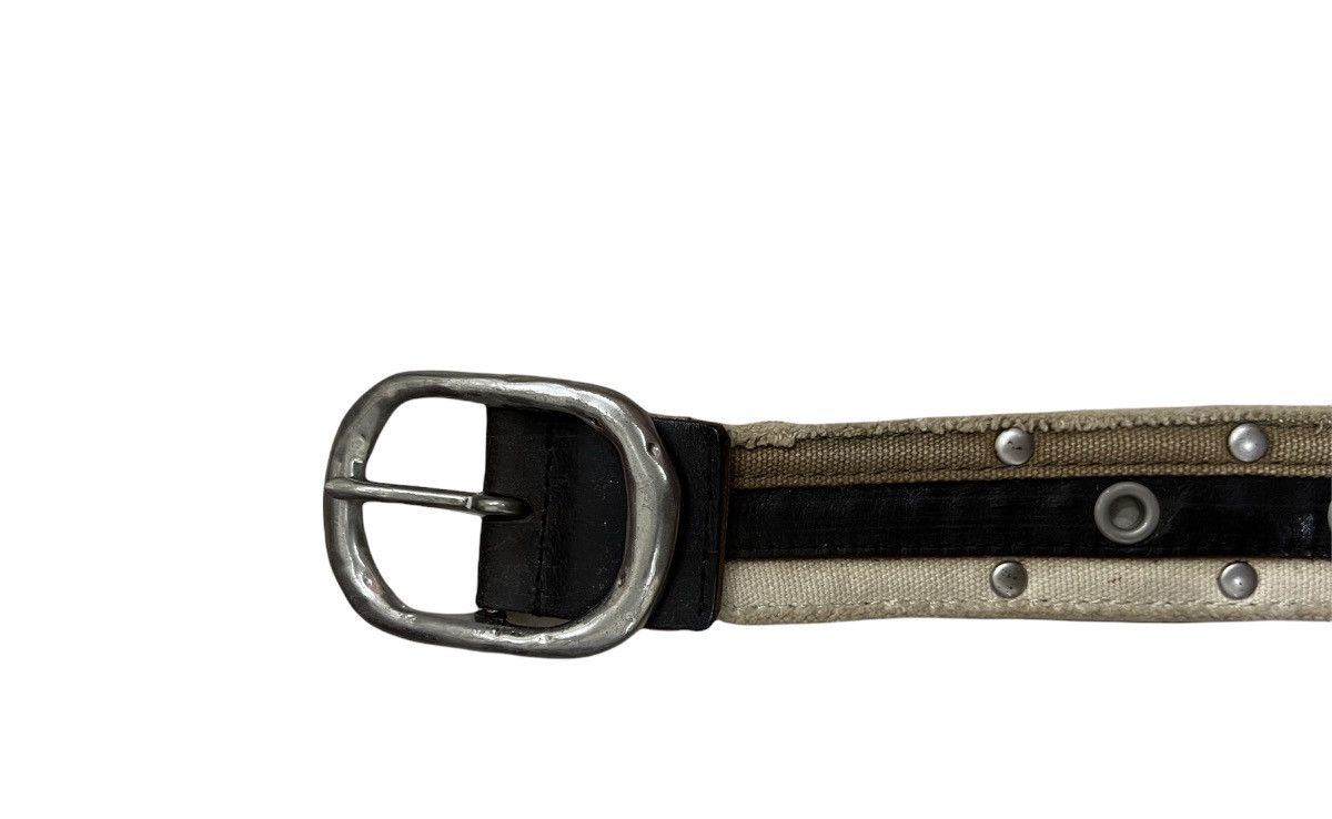 Boycott Japanese brand Boycott PunkRock Canvas Buckle Belt Size ONE SIZE - 2 Thumbnail