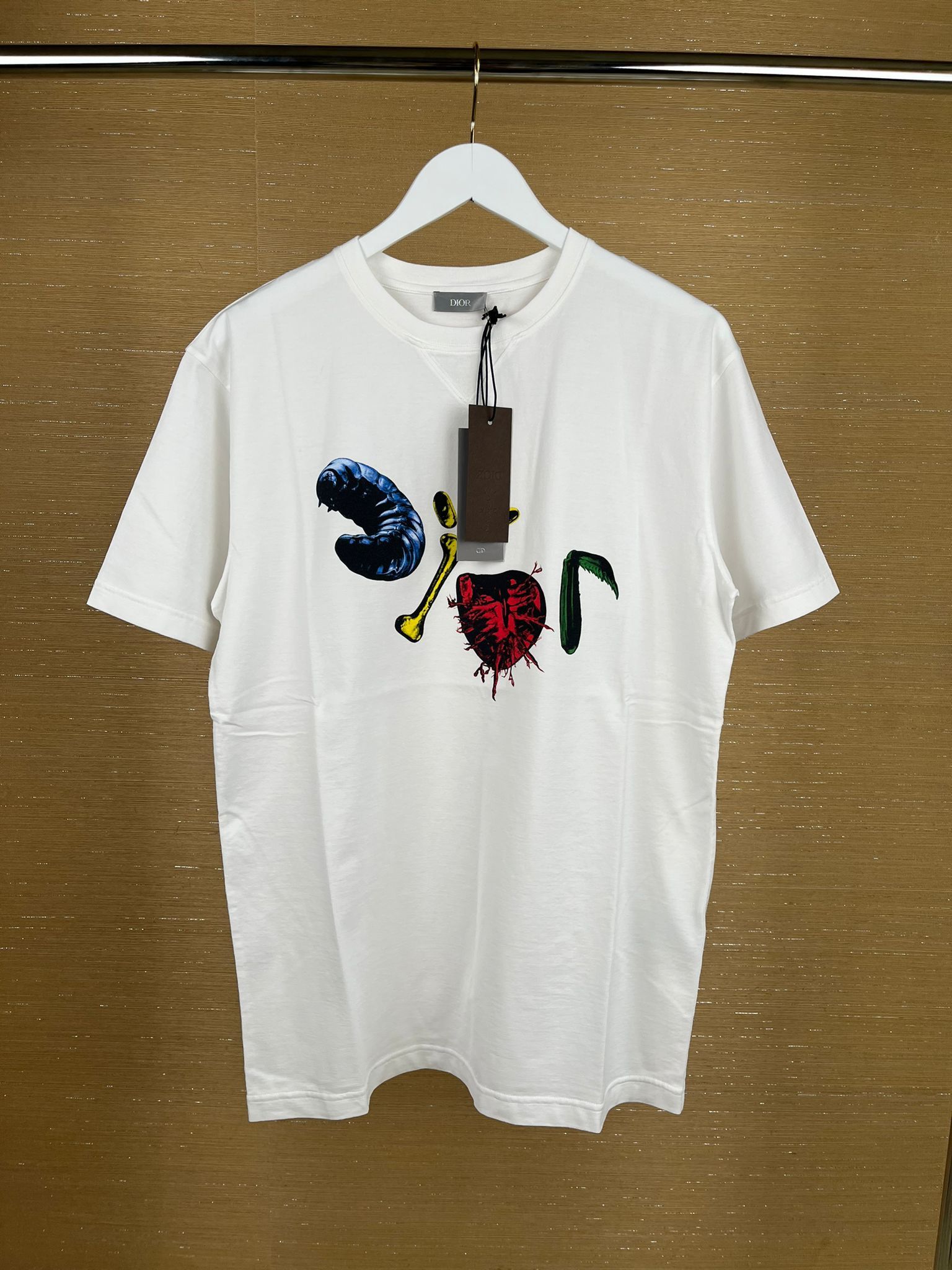 Dior × Travis Scott Cactus Jack Logo T-Shirt SS in White