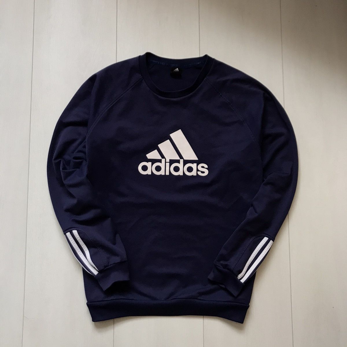 Vintage Adidas Big Embroidered Logo Sweatshirt Crewneck