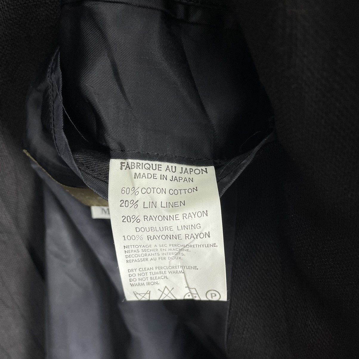 Y's for Men ❄️Y’S FOR MEN BLAZER COAT Size US M / EU 48-50 / 2 - 9 Thumbnail