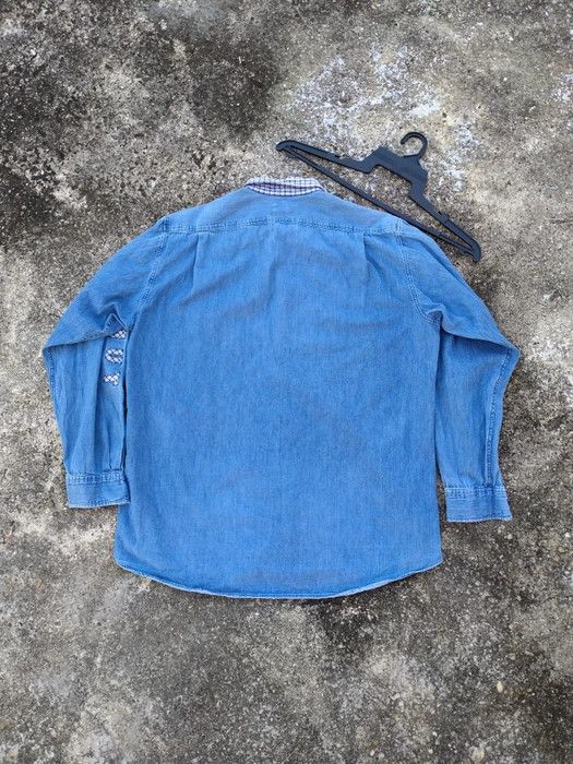 Japanese Brand × Karl Helmut DISTRESSED KARL HELMUT BUTTON UP SHIRT Size US L / EU 52-54 / 3 - 8 Thumbnail
