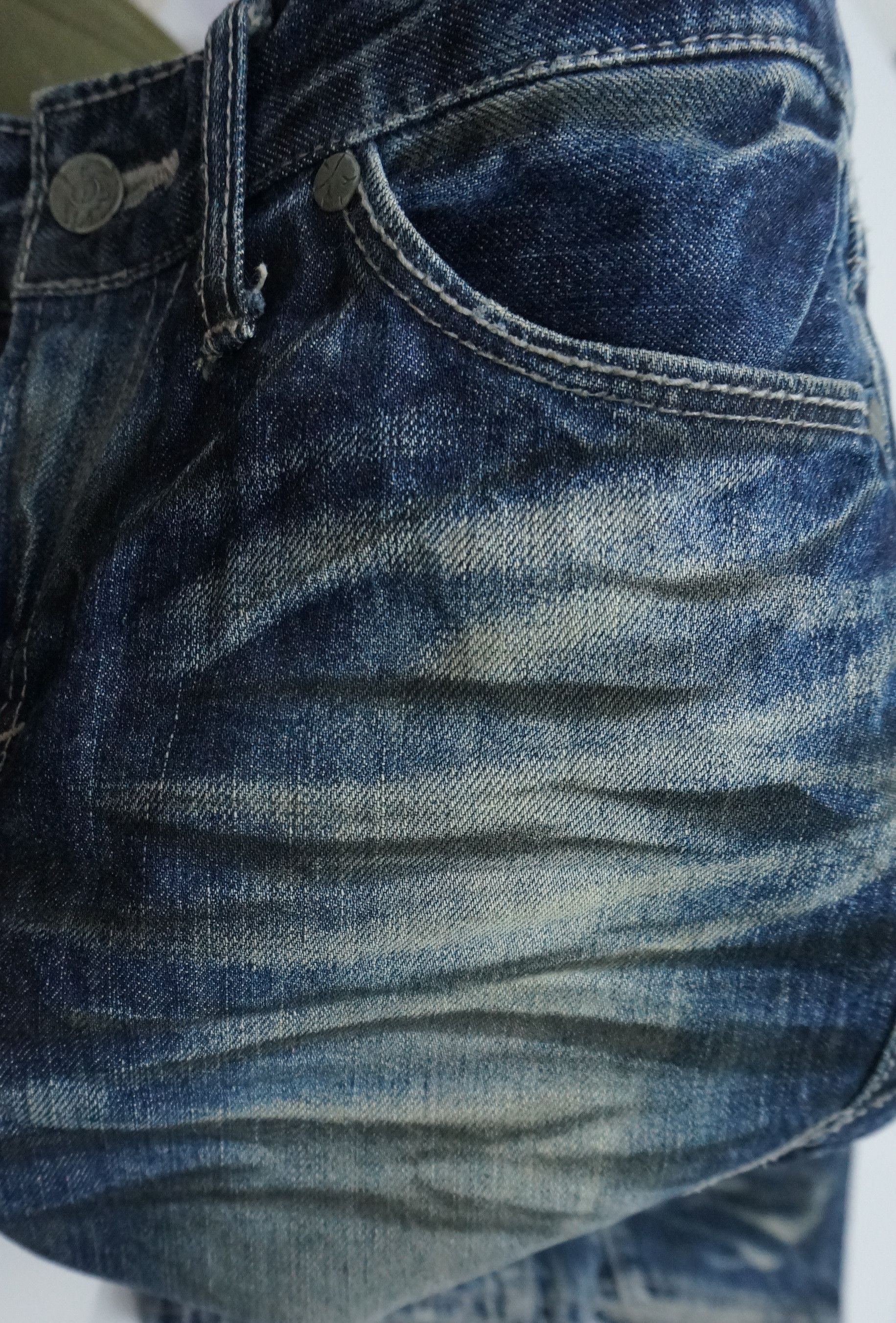 GOSTAR DE FUGA FLARE VTG 🔥 FUGA Japan Punk Distressed Jeans Size US 30 / EU 46 - 18 Thumbnail