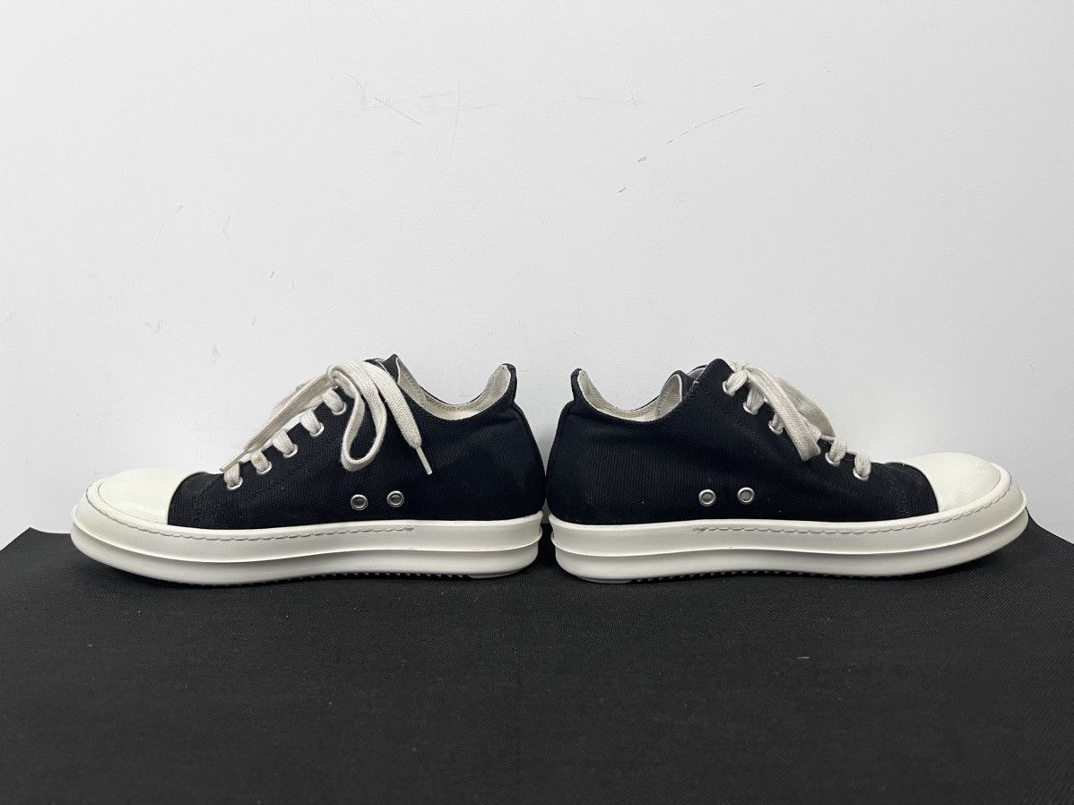 Rick Owens Drkshdw Rick owens drkshdw ramones low sneakers sz 37.5 Size US 7.5 / IT 37.5 - 6 Thumbnail