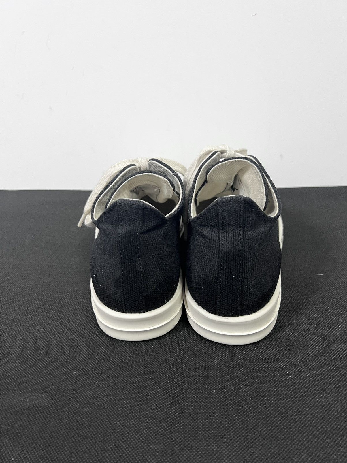 Rick Owens Drkshdw Rick owens drkshdw ramones low sneakers sz 37.5 Size US 7.5 / IT 37.5 - 7 Thumbnail