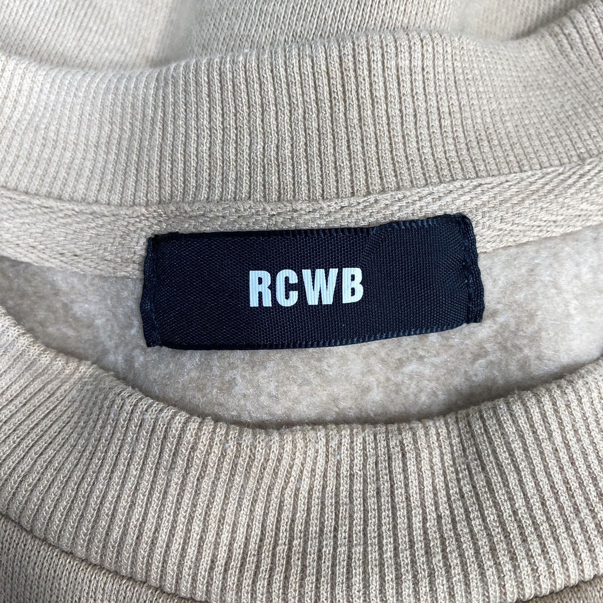 Vintage Vintage RODEO CROWN RCWB Embroidered Logo Beige Sweatshirt Size 3XL / US 20-22 - 4 Thumbnail