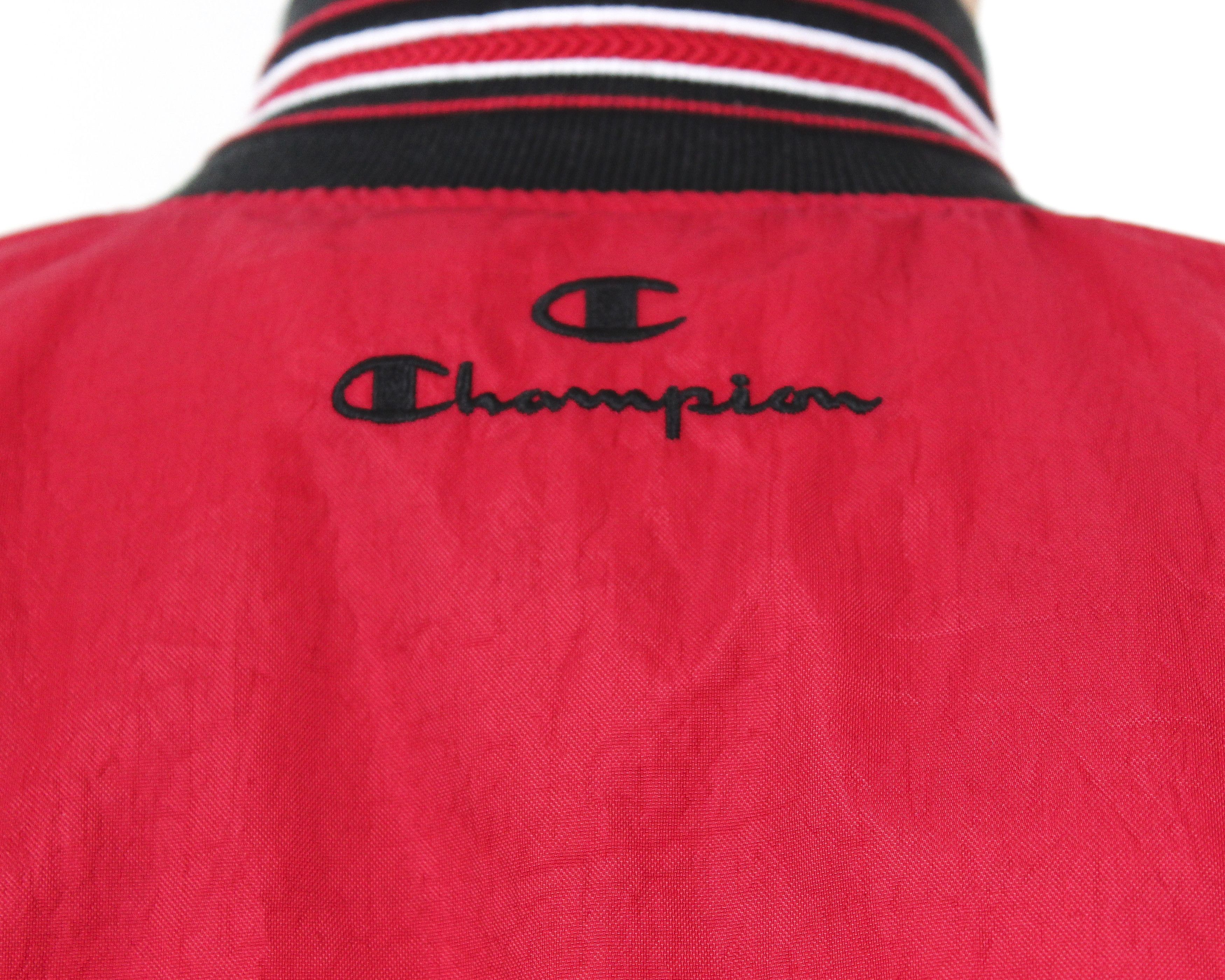 Champion OHIO STATE Buckeyes M Windbreaker Jacket Coat Nylon zip neck Size US M / EU 48-50 / 2 - 5 Thumbnail
