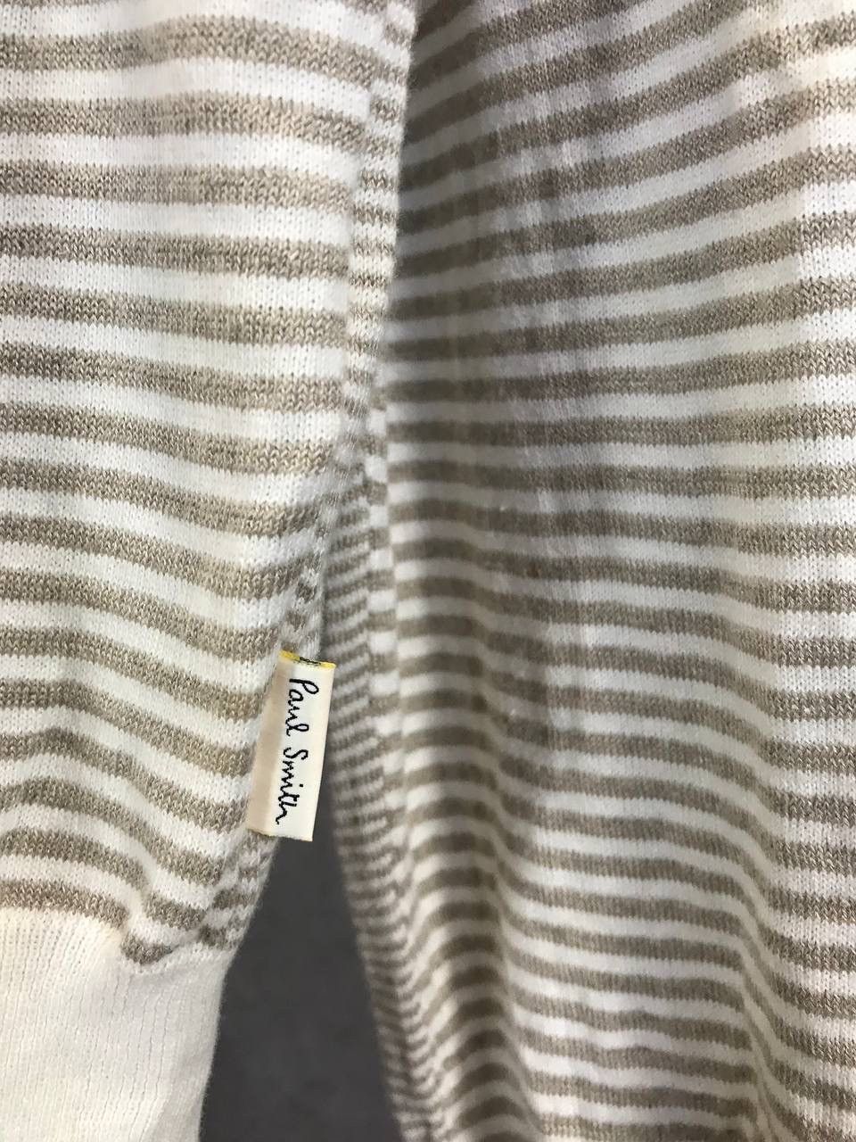Paul Smith Paul Smith designer striped v neck sweater Size US XL / EU 56 / 4 - 4 Thumbnail
