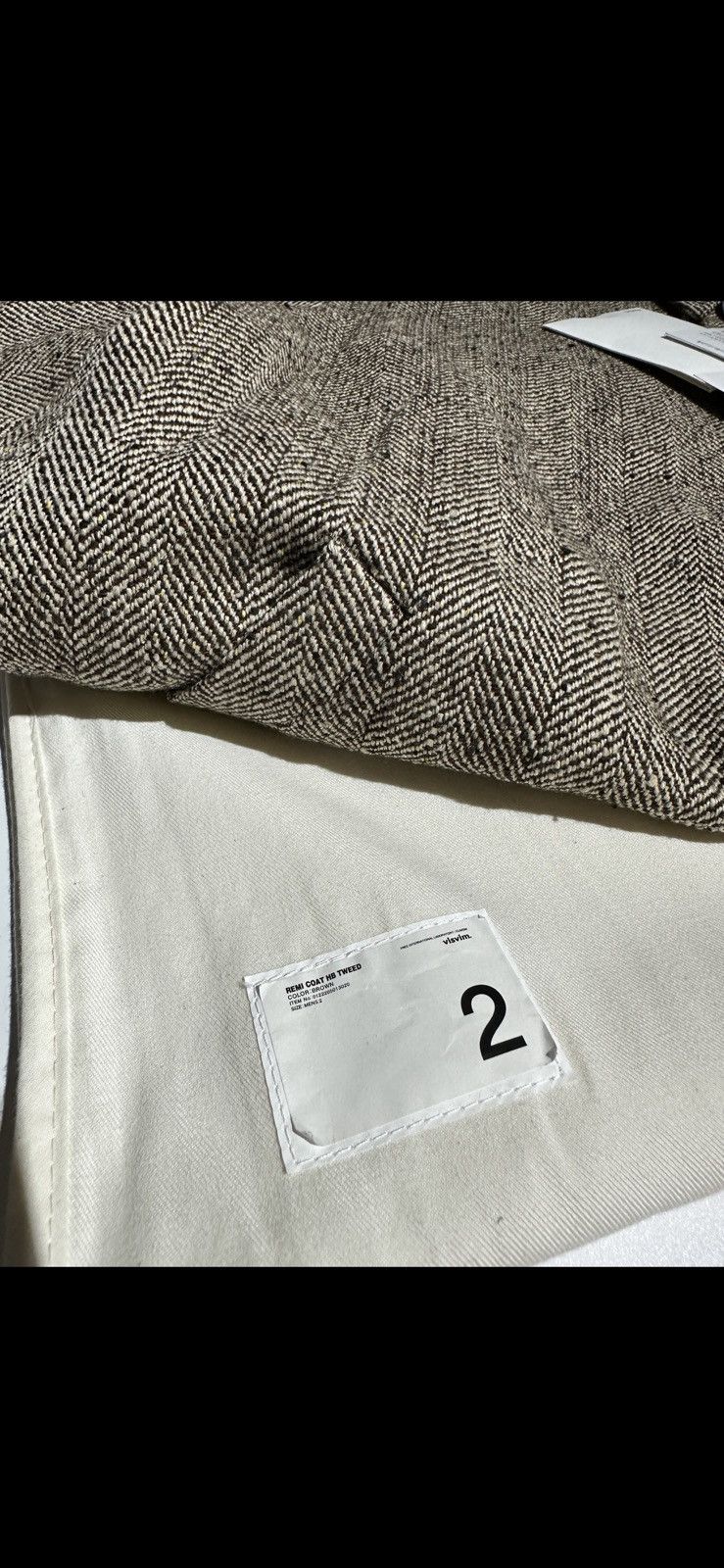 Visvim VISVIM REMI COAT HB TWEED | Grailed