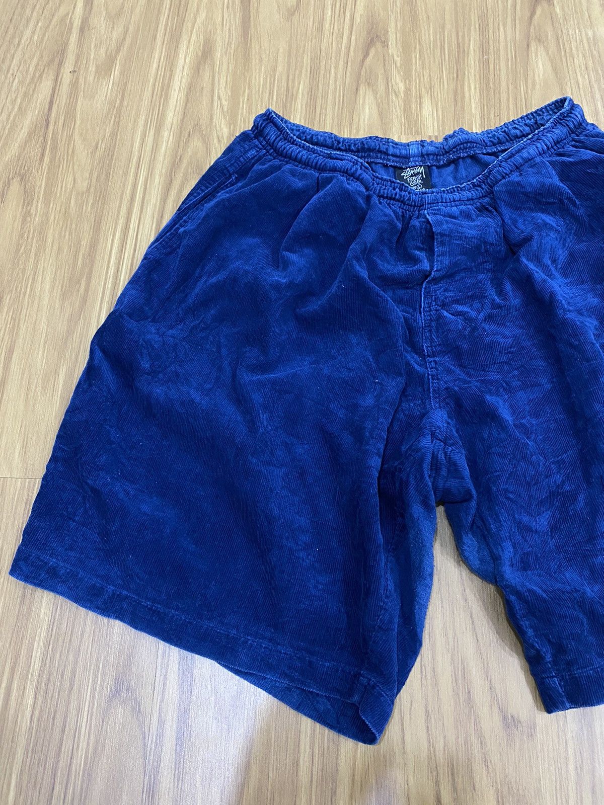 Stussy Vintage 80s Stussy Made In Fiji Corduroy Denim Shorts Size US 30 / EU 46 - 5 Thumbnail