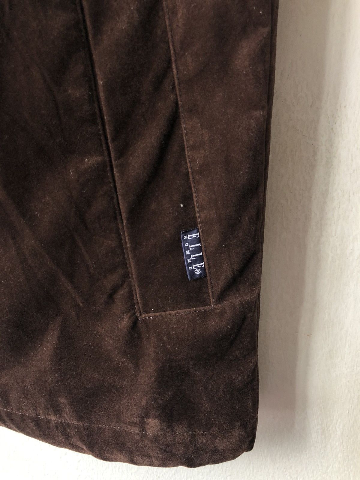 Vintage Japanese Brand Elle Homme Paris Faux Suede Vest Size US L / EU 52-54 / 3 - 5 Thumbnail