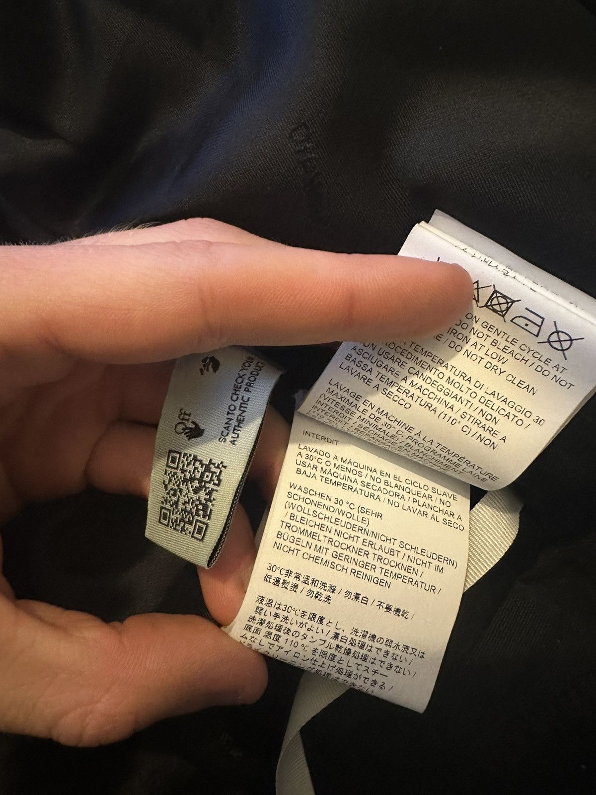 Off-White Off White bomber - Stencil Size US XS / EU 42 / 0 - 6 Thumbnail