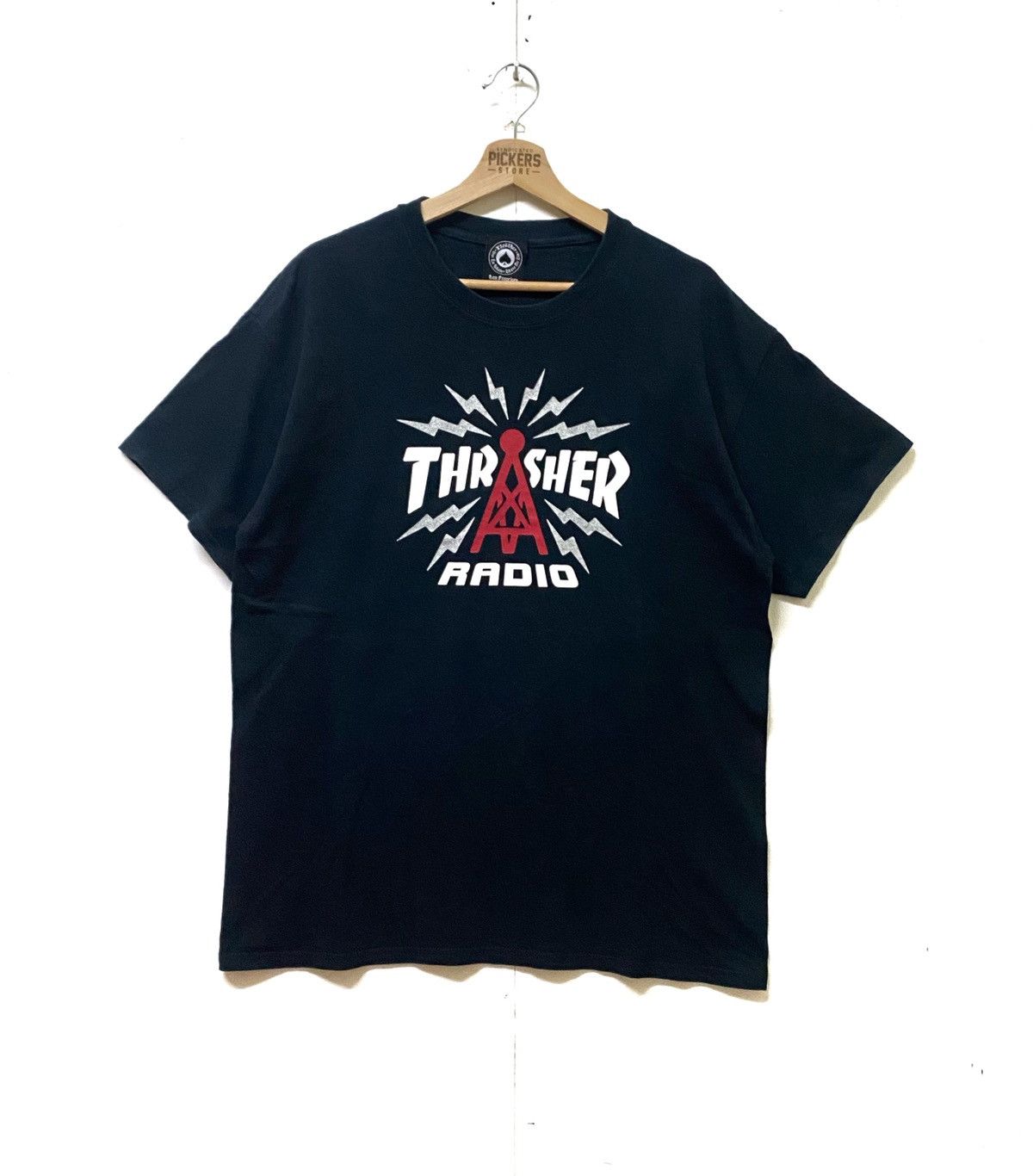 Thrasher Thrasher Radio Big logo Tee Large Black Size US L / EU 52-54 / 3 - 1 Thumbnail