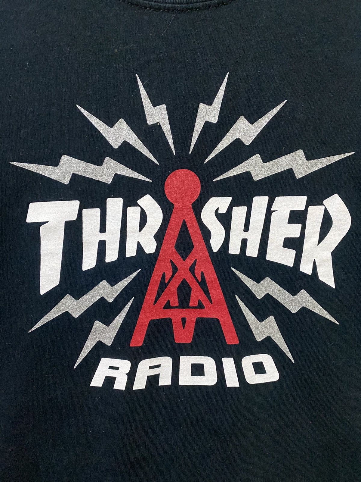 Thrasher Thrasher Radio Big logo Tee Large Black Size US L / EU 52-54 / 3 - 3 Thumbnail