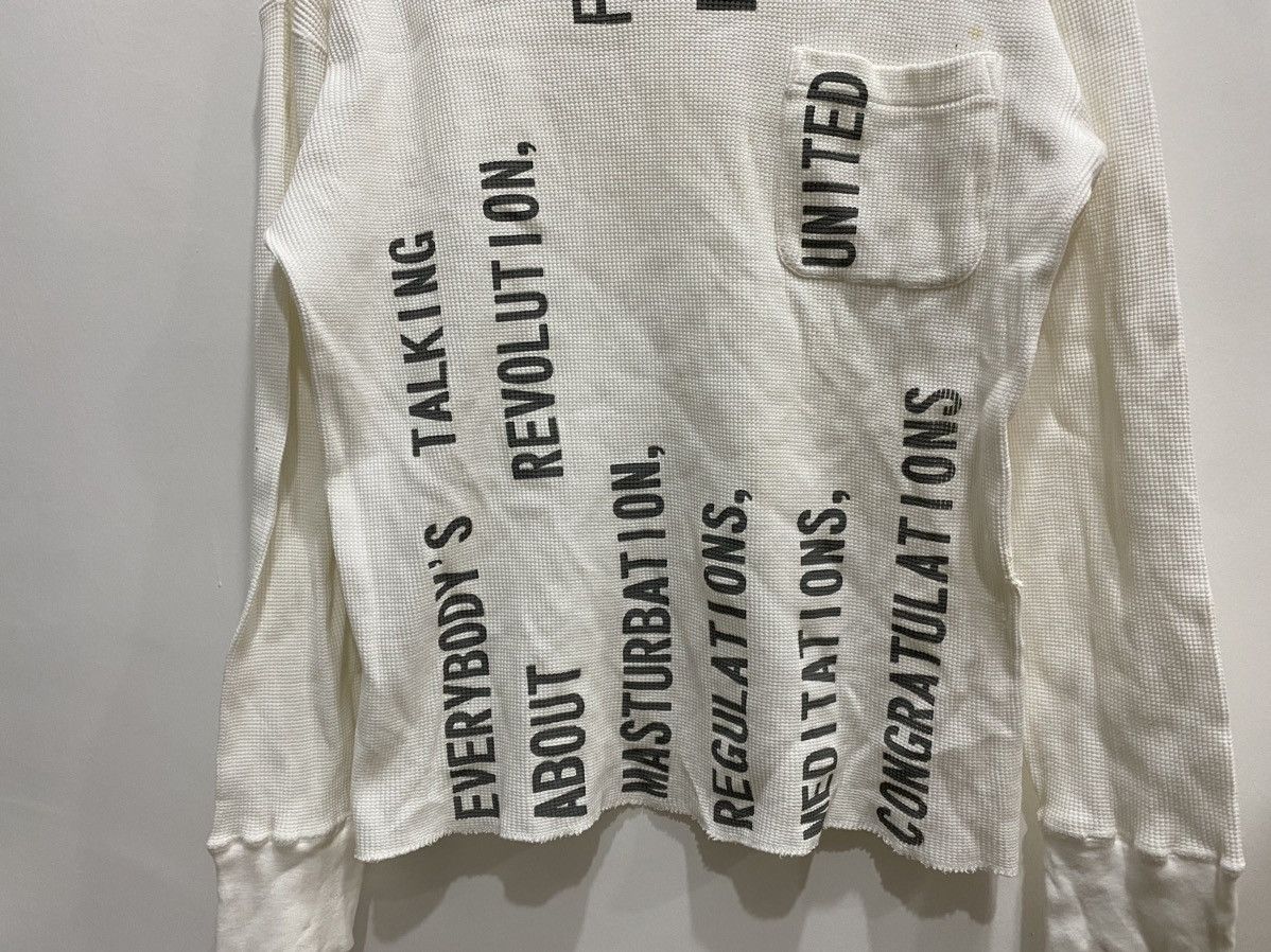 PPFM Rare PPFM “Revolution Masturbation“ Thermal Longsleeve Shirt Size US M / EU 48-50 / 2 - 4 Thumbnail