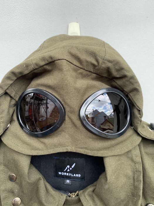 Vintage Goggle Jacket by Worryland Look Like CP Company Mille Miglia