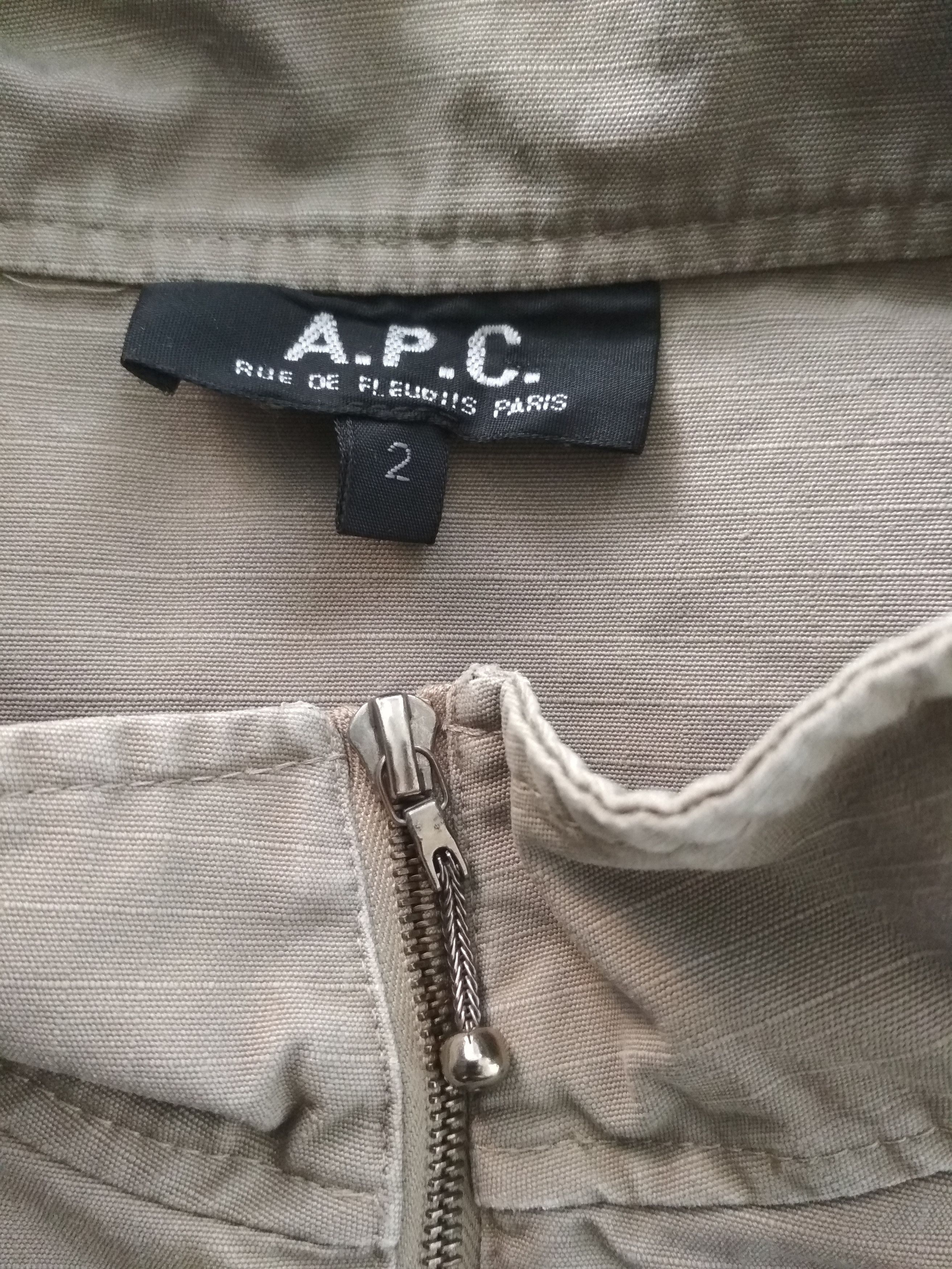 A.P.C. A.P.C Half Zipper Shirt Size US M / EU 48-50 / 2 - 3 Thumbnail