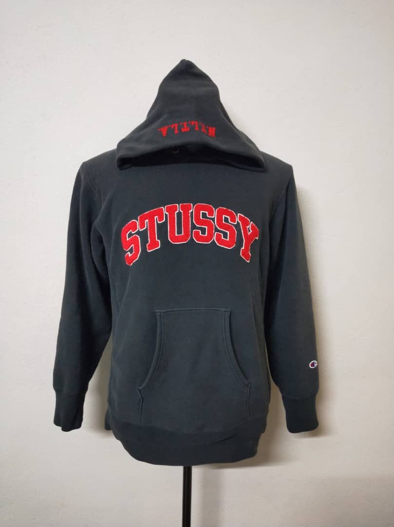 Stussy X Champion Sweatshirt | Grailed