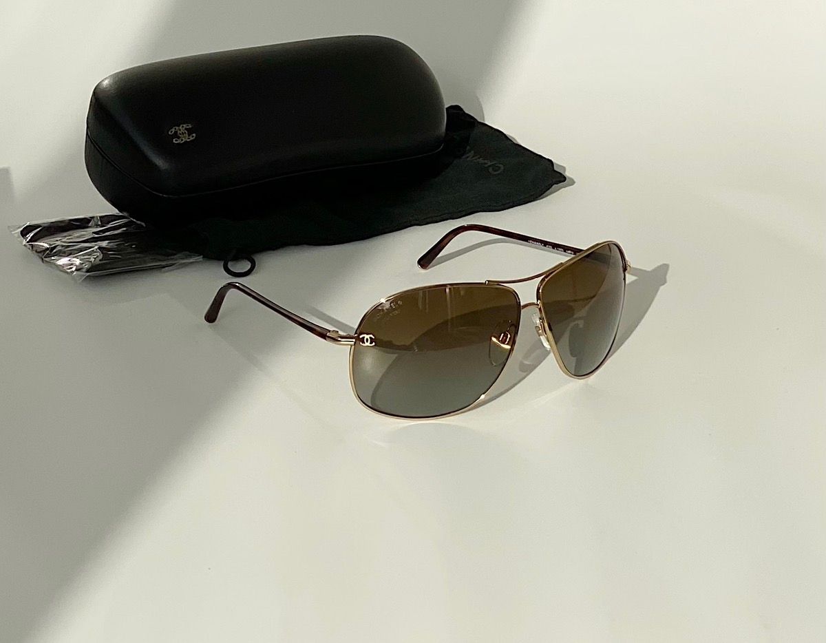 Chanel 4193 Interlocking CC Polarized Gradient Aviator Sunglasses - AW –  LuxuryPromise