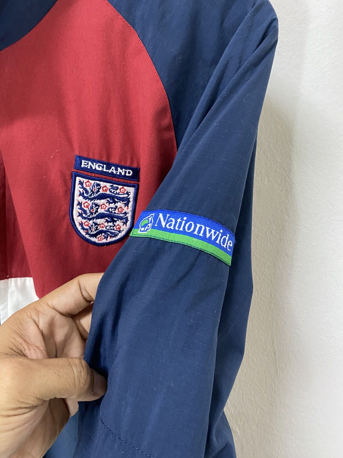 Sports Specialties Vintage England FA Team Football Track top Jacket Design Size US L / EU 52-54 / 3 - 7 Thumbnail