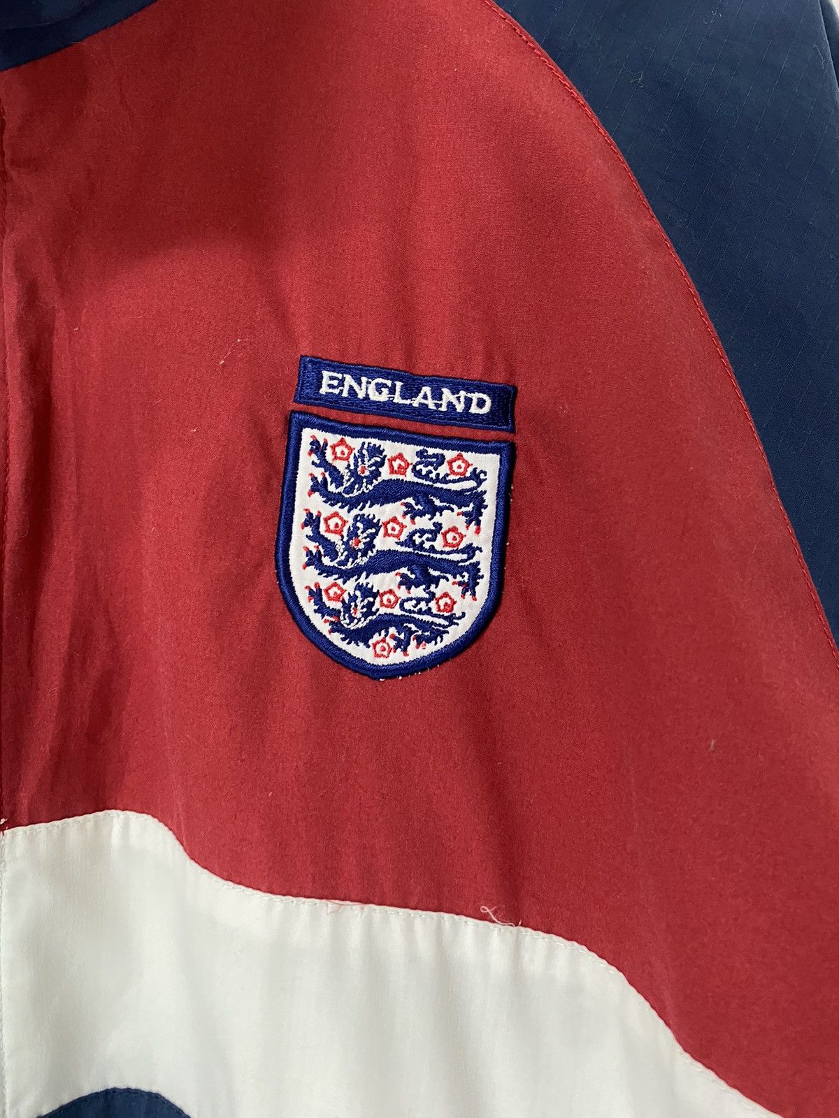 Sports Specialties Vintage England FA Team Football Track top Jacket Design Size US L / EU 52-54 / 3 - 5 Thumbnail