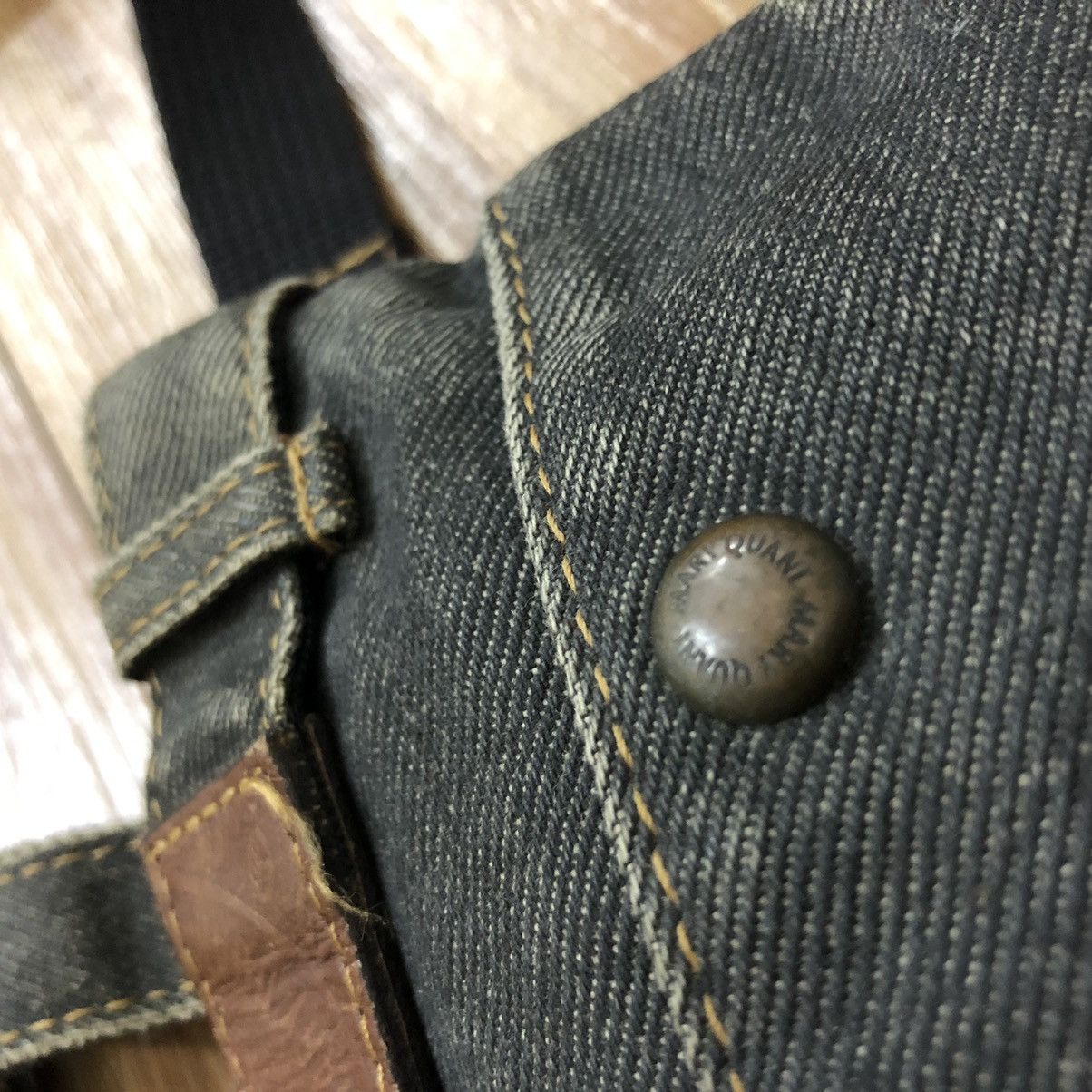 Vintage vintage mary quant denim leather sling bag Size ONE SIZE - 10 Thumbnail