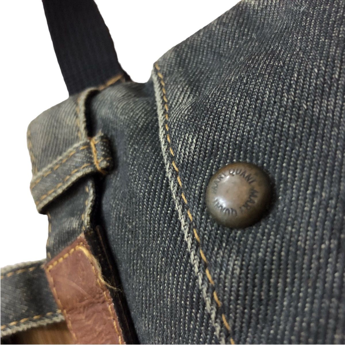 Vintage vintage mary quant denim leather sling bag Size ONE SIZE - 3 Thumbnail
