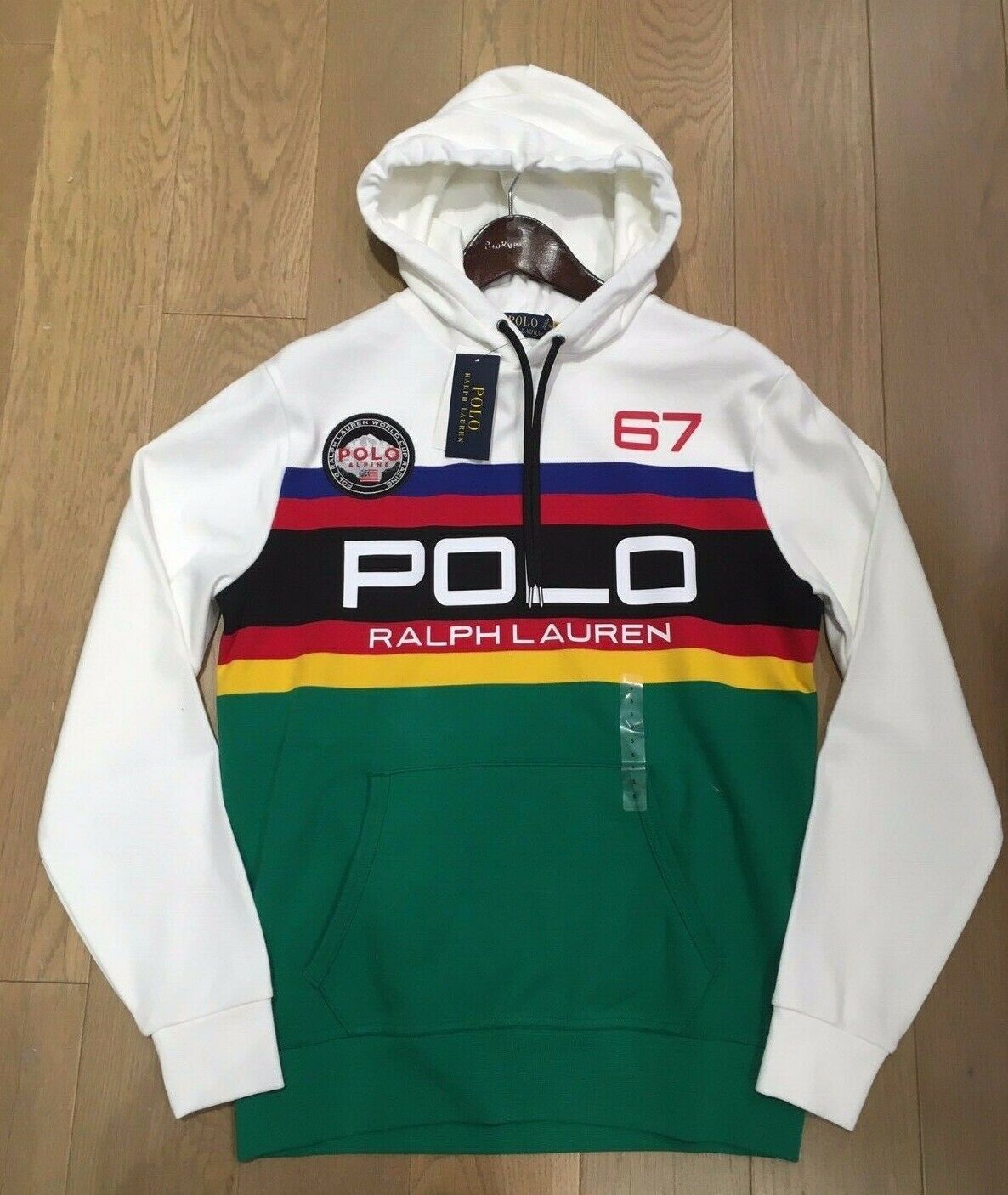 image of Polo Ralph Laurent Alpine 67 Hoodie Sweatshirt Limited, Men's (Size 2XL)