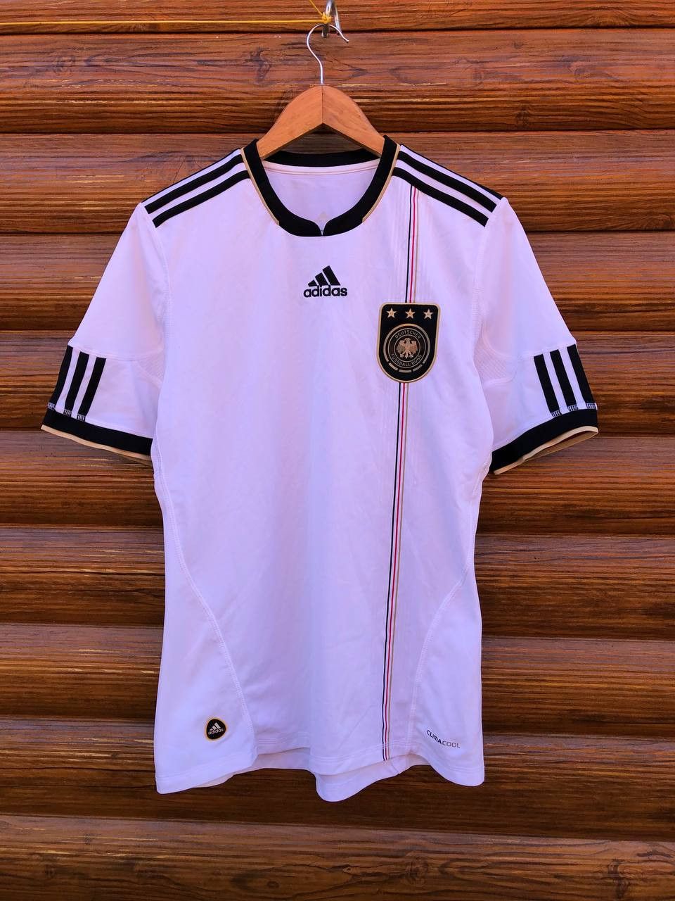 Adidas GERMANY NATIONAL HOME FOOTBALL SOCCER SHIRT JERSEY ADIDAS Size US S / EU 44-46 / 1 - 1 Thumbnail