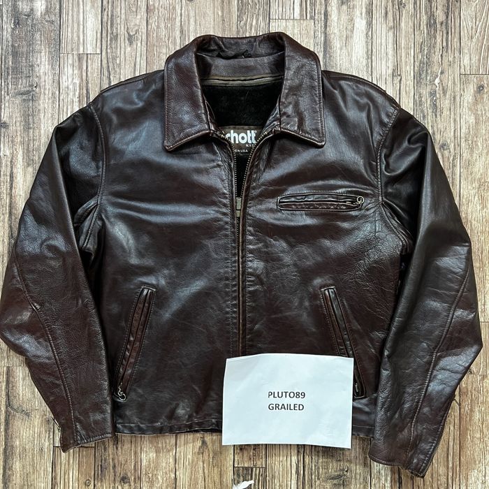 Schott RARE Schott NYC 642VS Vintage Leather Jacket | Grailed