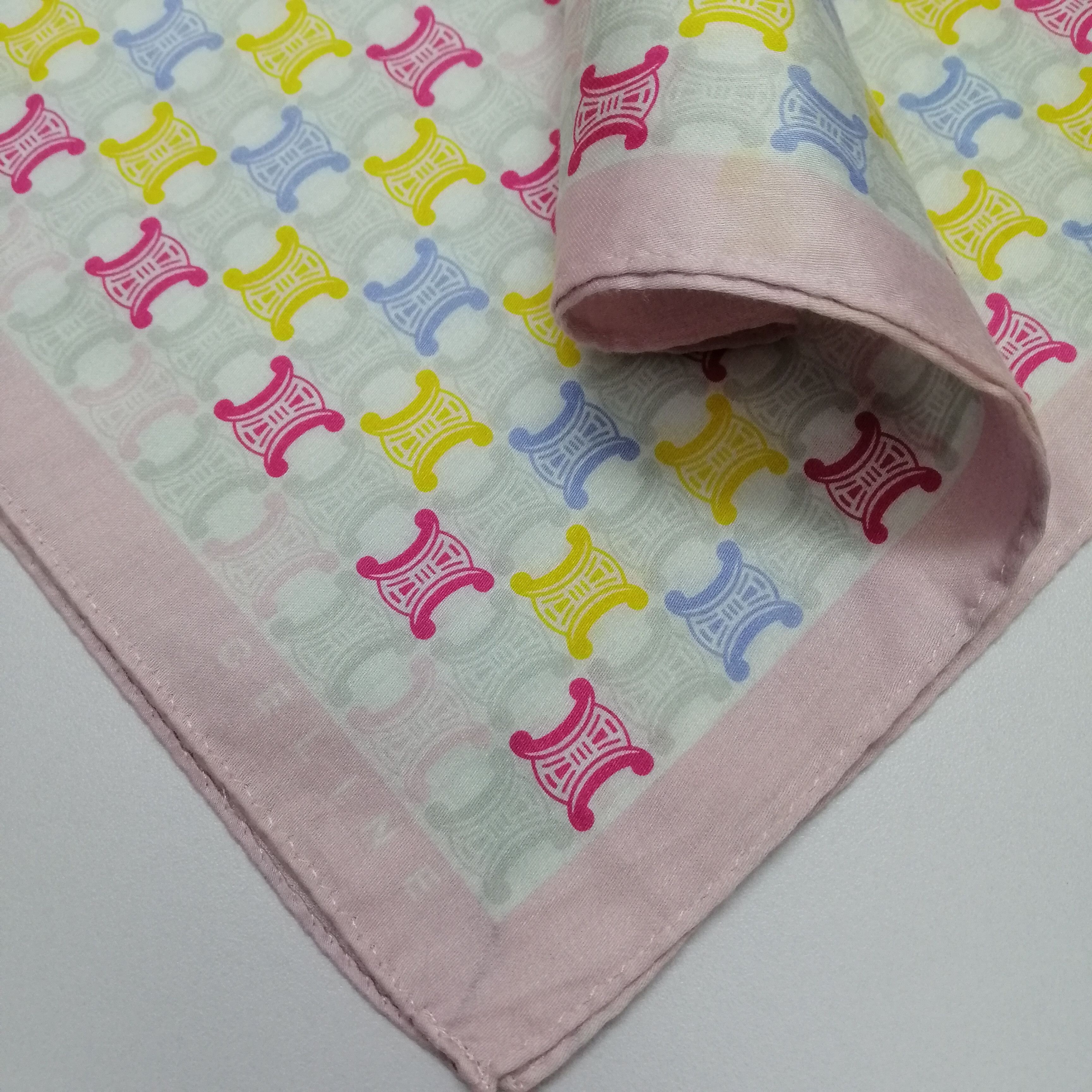 Celine Celine Paris Handkerchief/Neckerchief/Scarves-KD1192 Size ONE SIZE - 4 Thumbnail