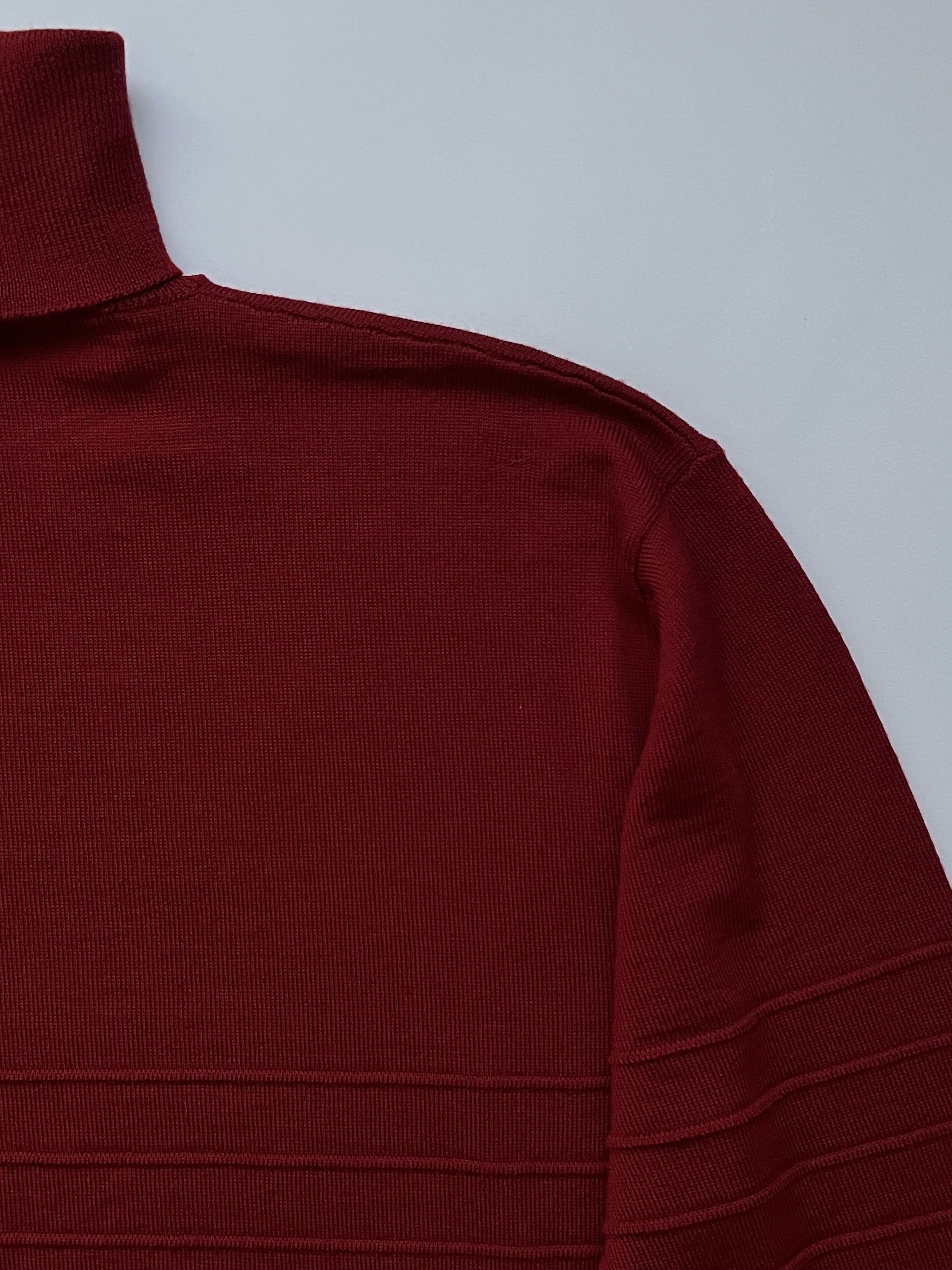 Barena ⚡️QUICK SALE⚡️Barena Burgundy Merino Turtleneck Sweater Size US L / EU 52-54 / 3 - 8 Thumbnail