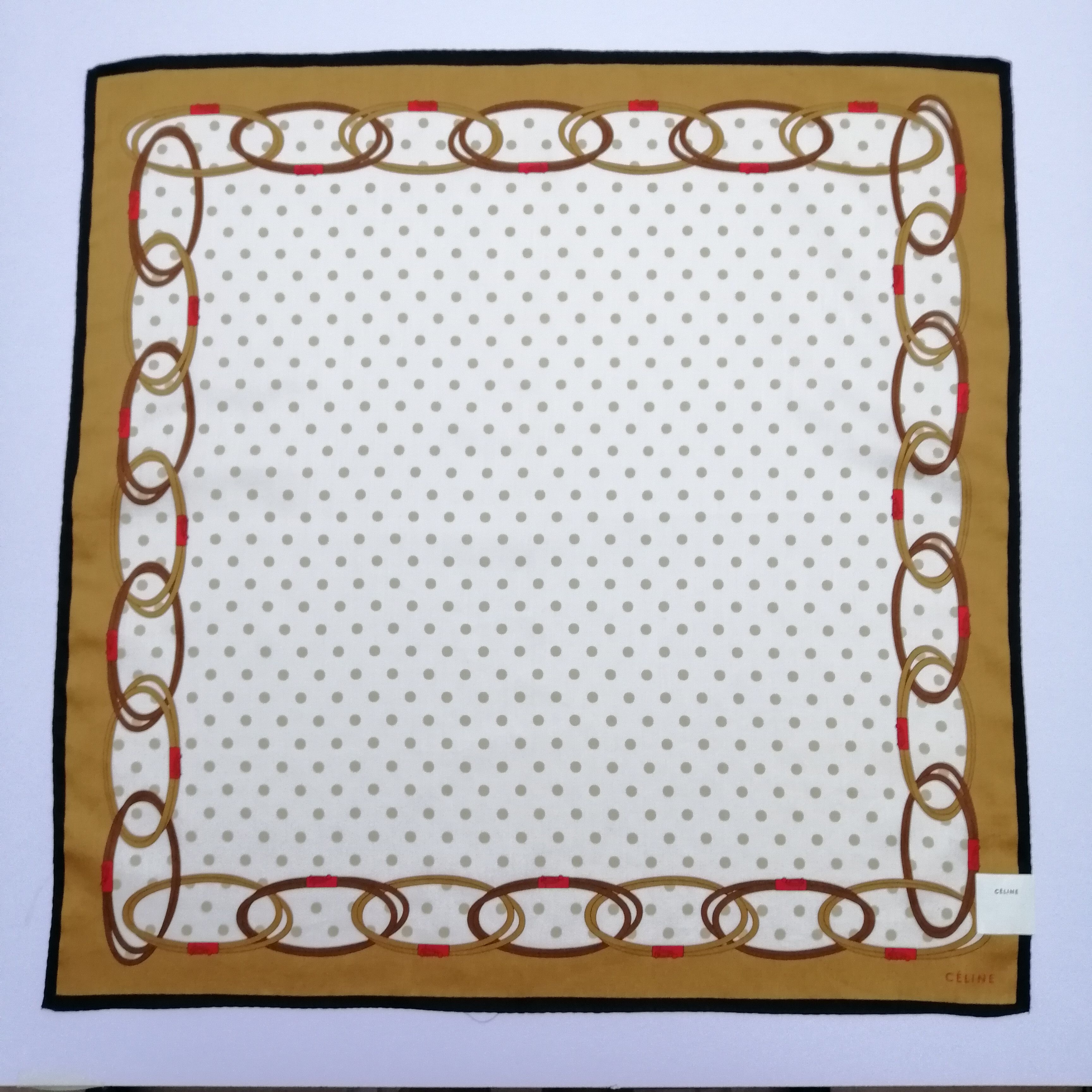 Celine Celine Handkerchief/Neckerchief/Bandana-KD2005 Size ONE SIZE - 2 Thumbnail