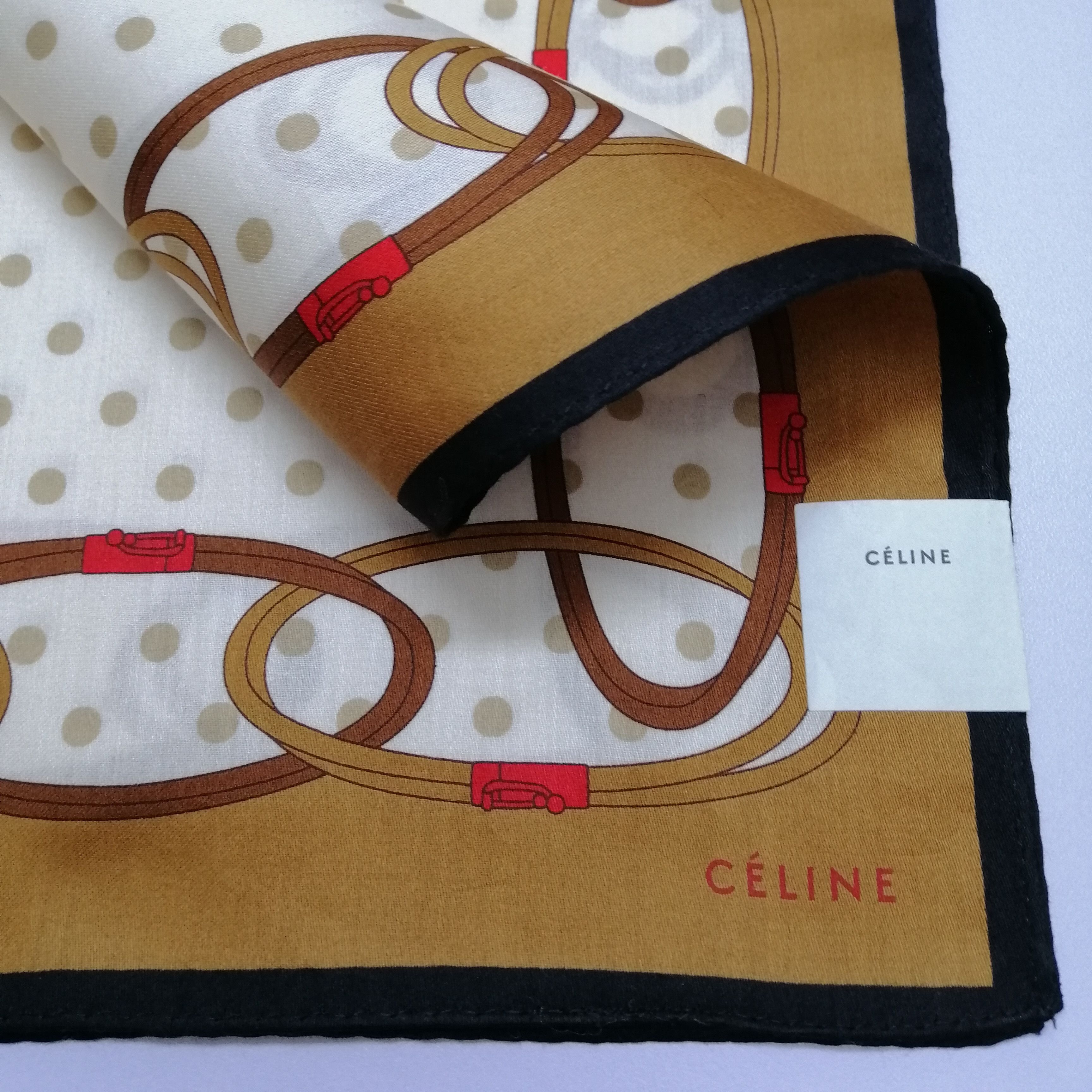 Celine Celine Handkerchief/Neckerchief/Bandana-KD2005 Size ONE SIZE - 4 Thumbnail