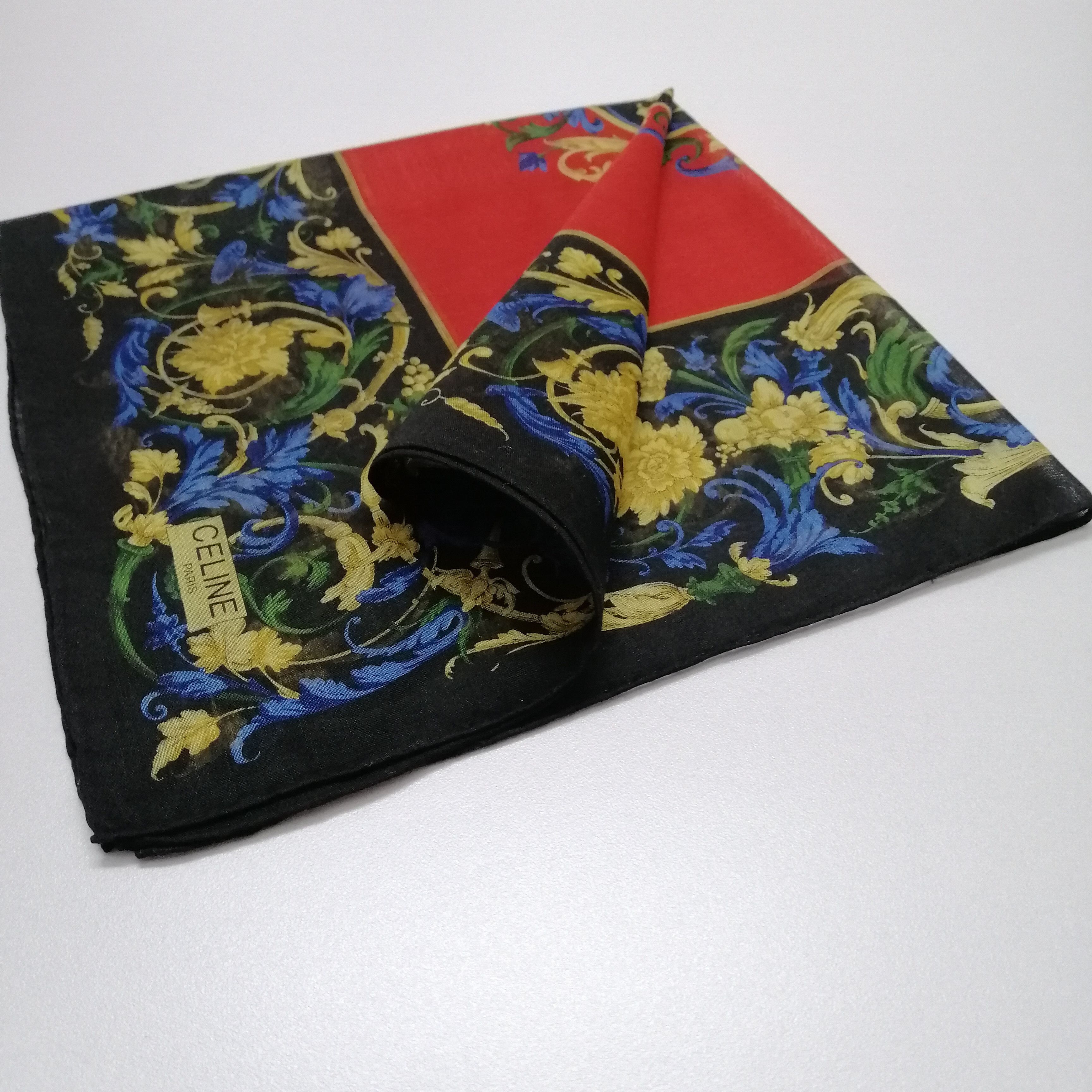 Celine Celine Handkerchief/Neckerchief/Bandana-KD2061 Size ONE SIZE - 3 Thumbnail