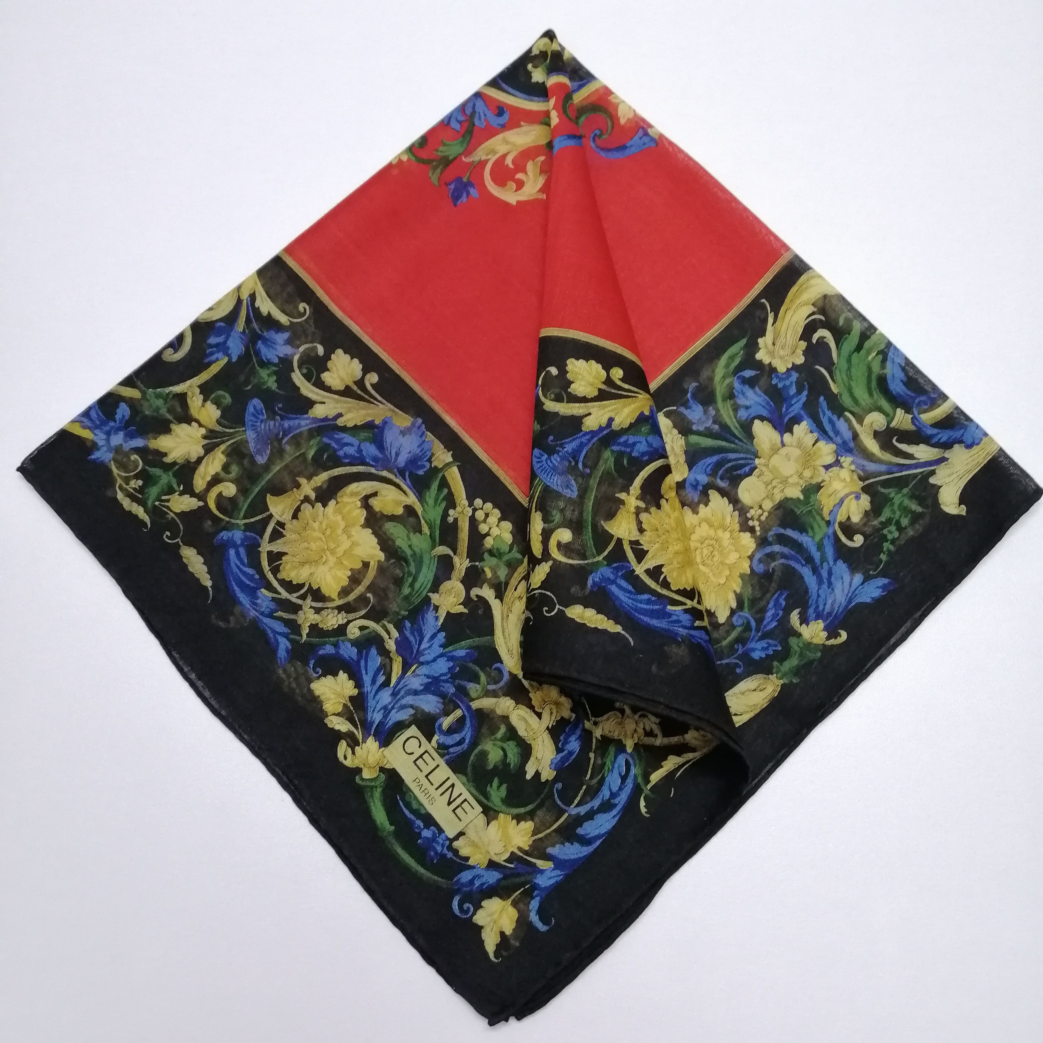 Celine Celine Handkerchief/Neckerchief/Bandana-KD2061 Size ONE SIZE - 1 Thumbnail