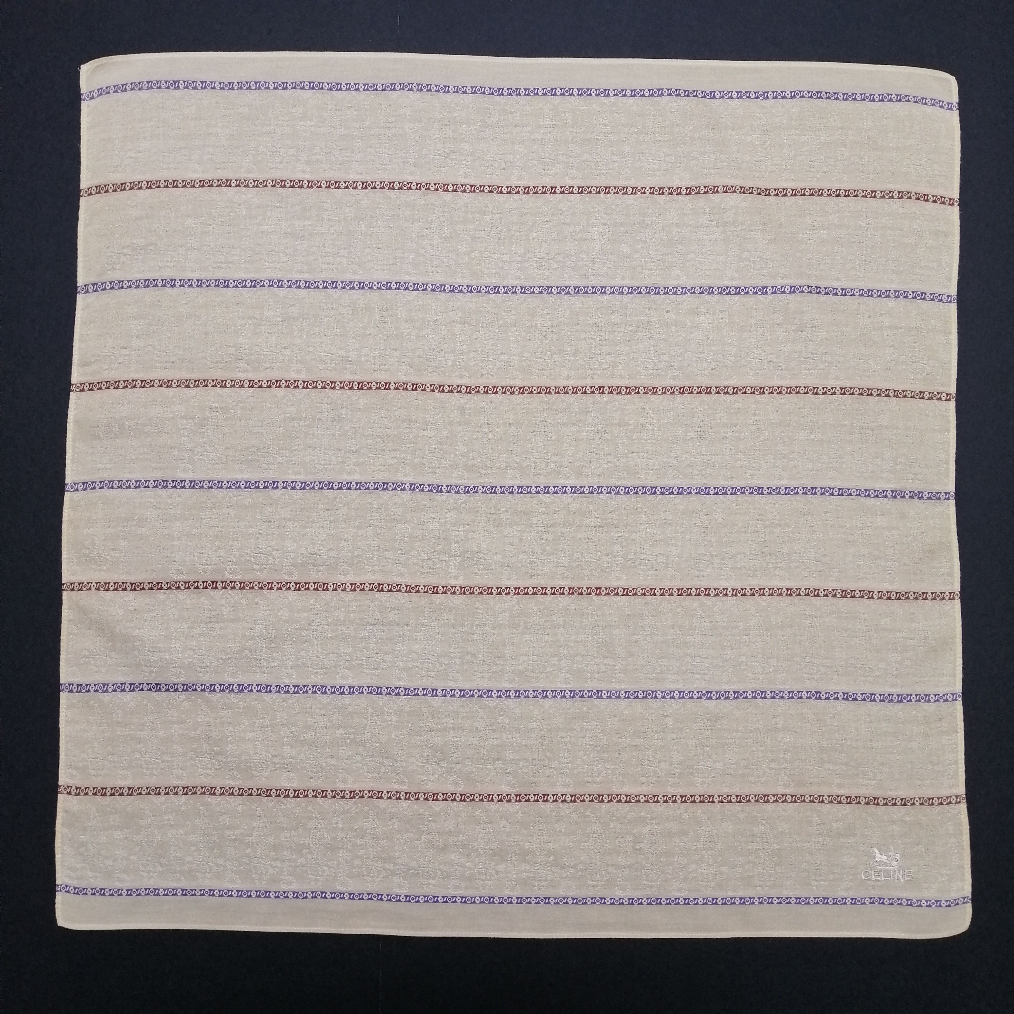 Celine × Vintage Celine Handkerchief/Neckerchief/Bandana-KD2077 Size ONE SIZE - 2 Thumbnail