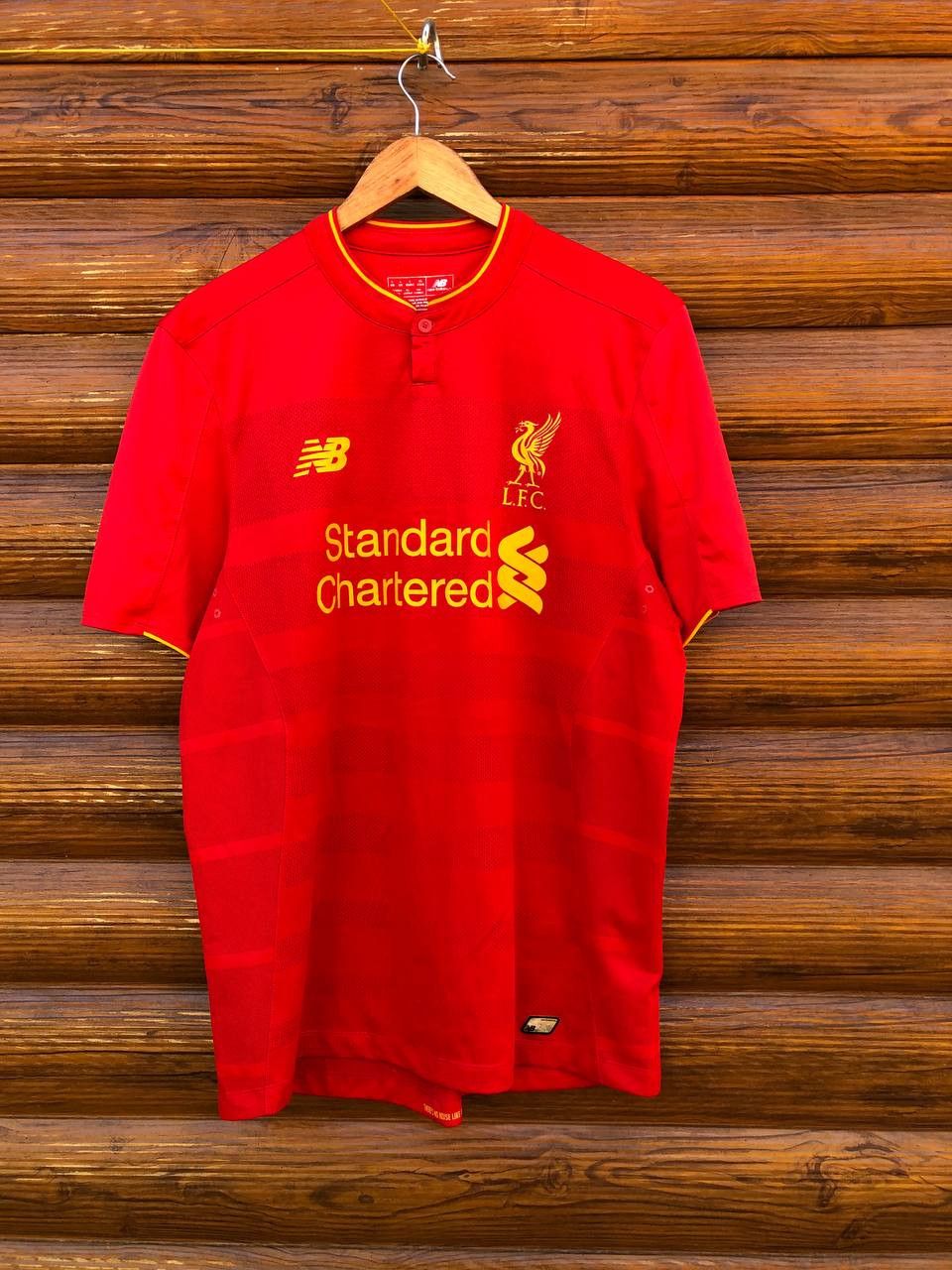 New Balance Liverpool FC England Football Shirt Soccer Jersey Size US L / EU 52-54 / 3 - 1 Thumbnail