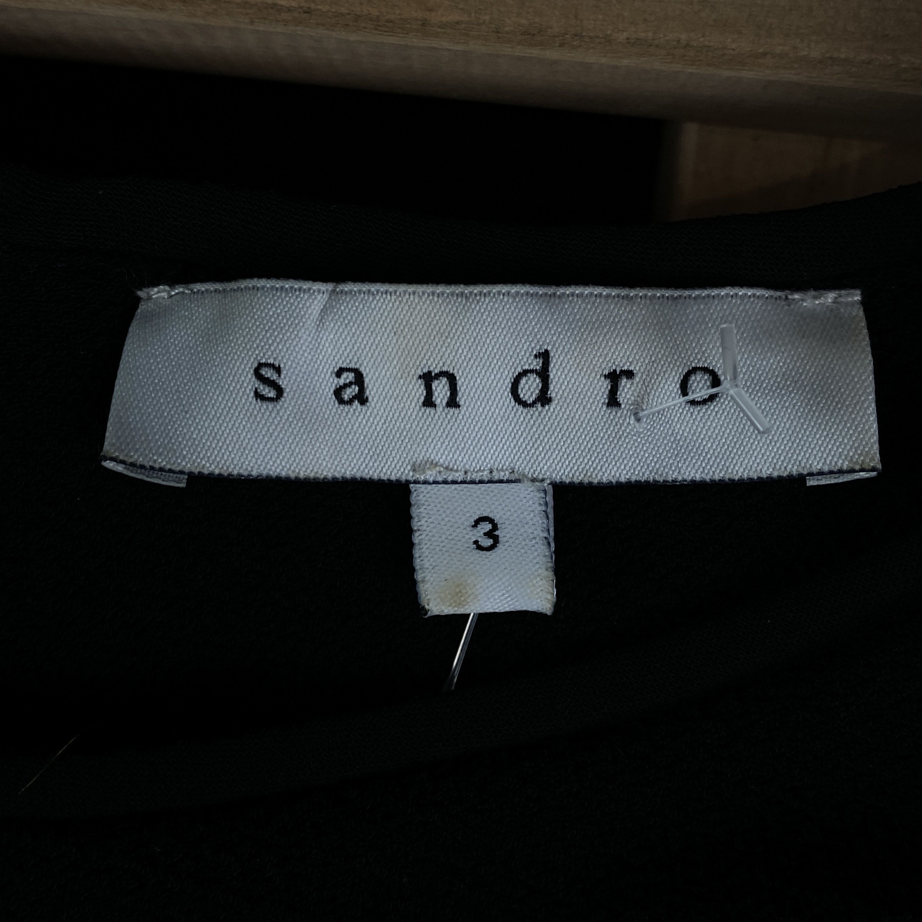 Sandro Womens Dress Sleeveless Sandro Size 3/L Size L / US 10 / IT 46 - 4 Thumbnail