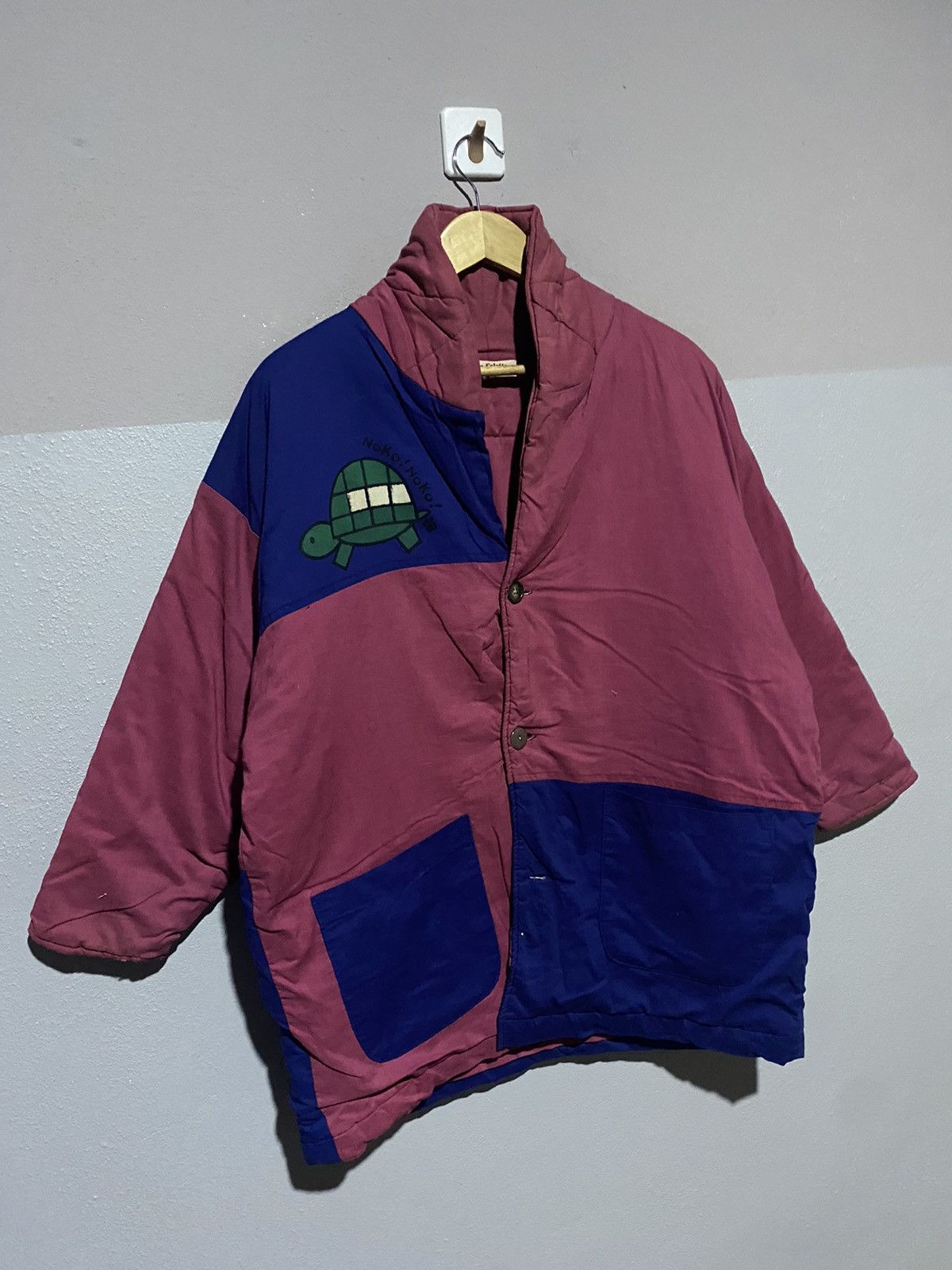 Japanese Brand × Vintage VINTAGE HANTEN HI TOYASUMI KIMONO STYLE JAPANESE FASHION Size US L / EU 52-54 / 3 - 6 Thumbnail