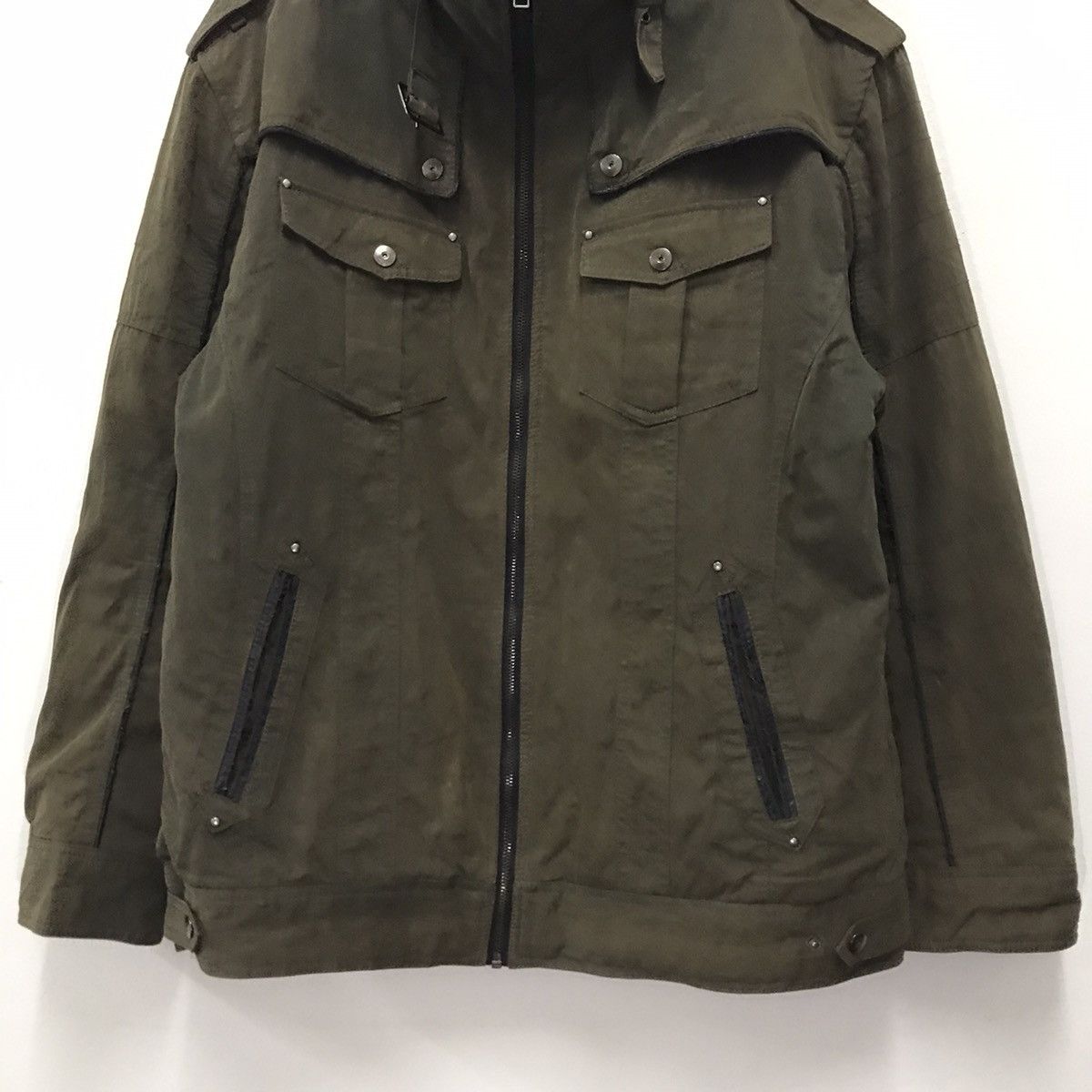 Japanese Brand Vintage Bareback Realdress Tactical Jacket Fur Collar Size US L / EU 52-54 / 3 - 3 Thumbnail
