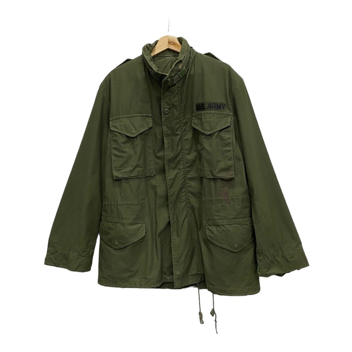 Vintage VINTAGE 80s US ARMY ISSUE MILITARY FIELD JACKET Size US M / EU 48-50 / 2 - 6 Thumbnail